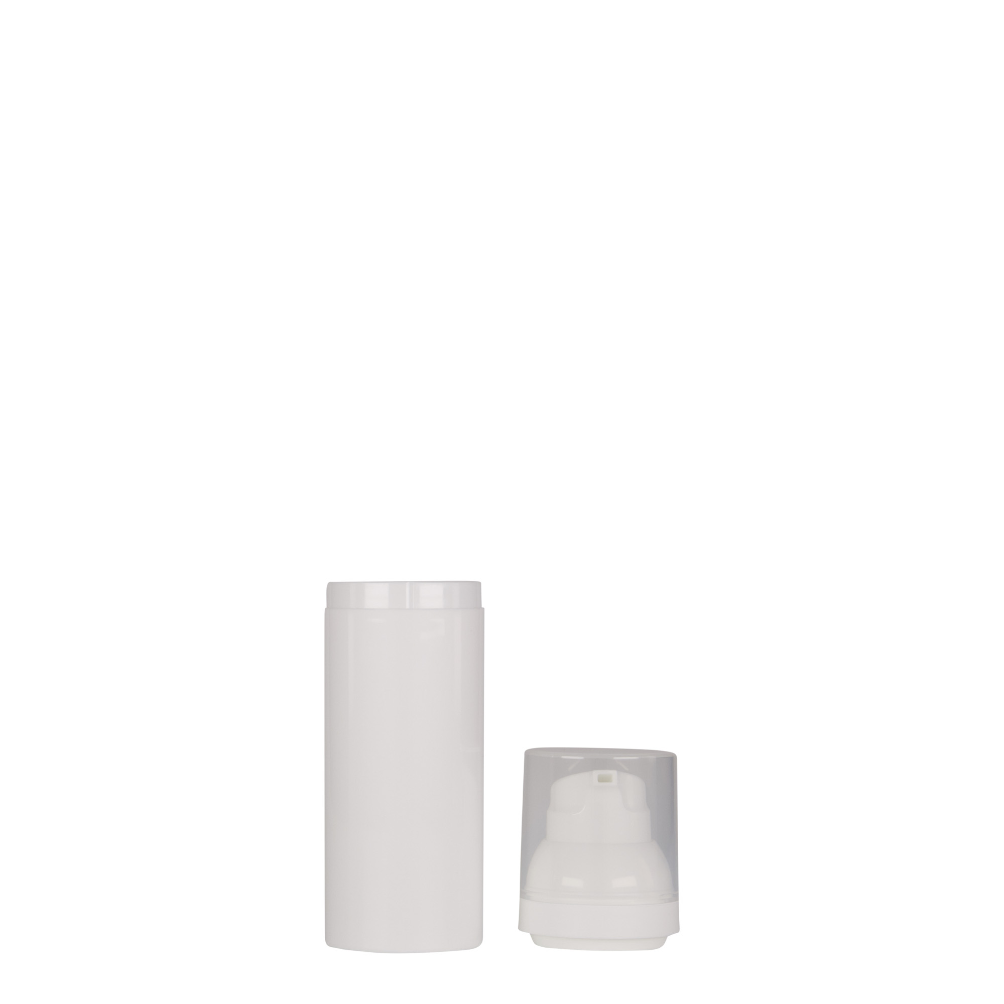 50 ml airless dávkovač „Mezzo“, PP-plast, biely 50 ml airless dávkovač „Mezzo“, PP-plast, biely