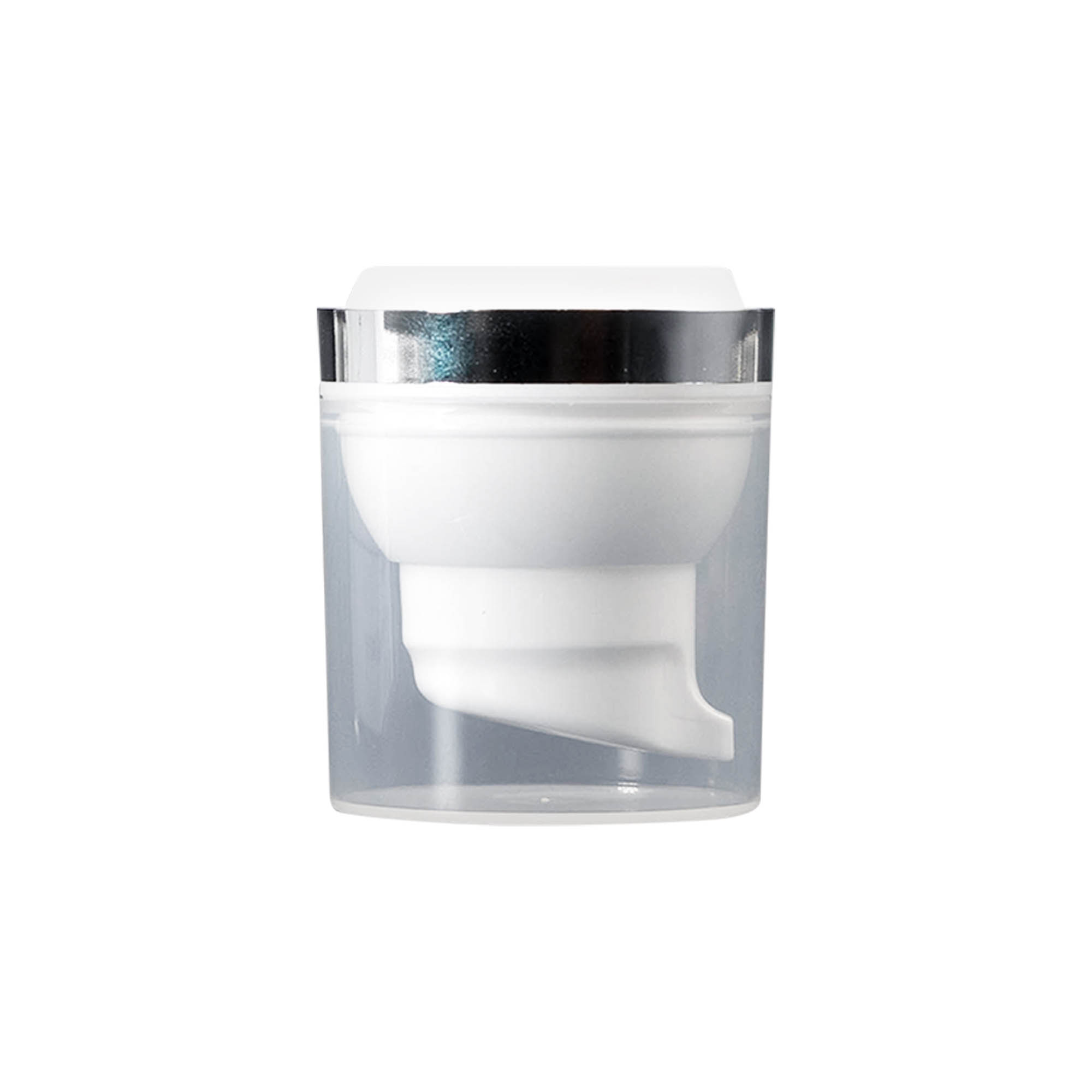 Airless dávkovacia pumpa 'Mezzo', PP-plast, biela