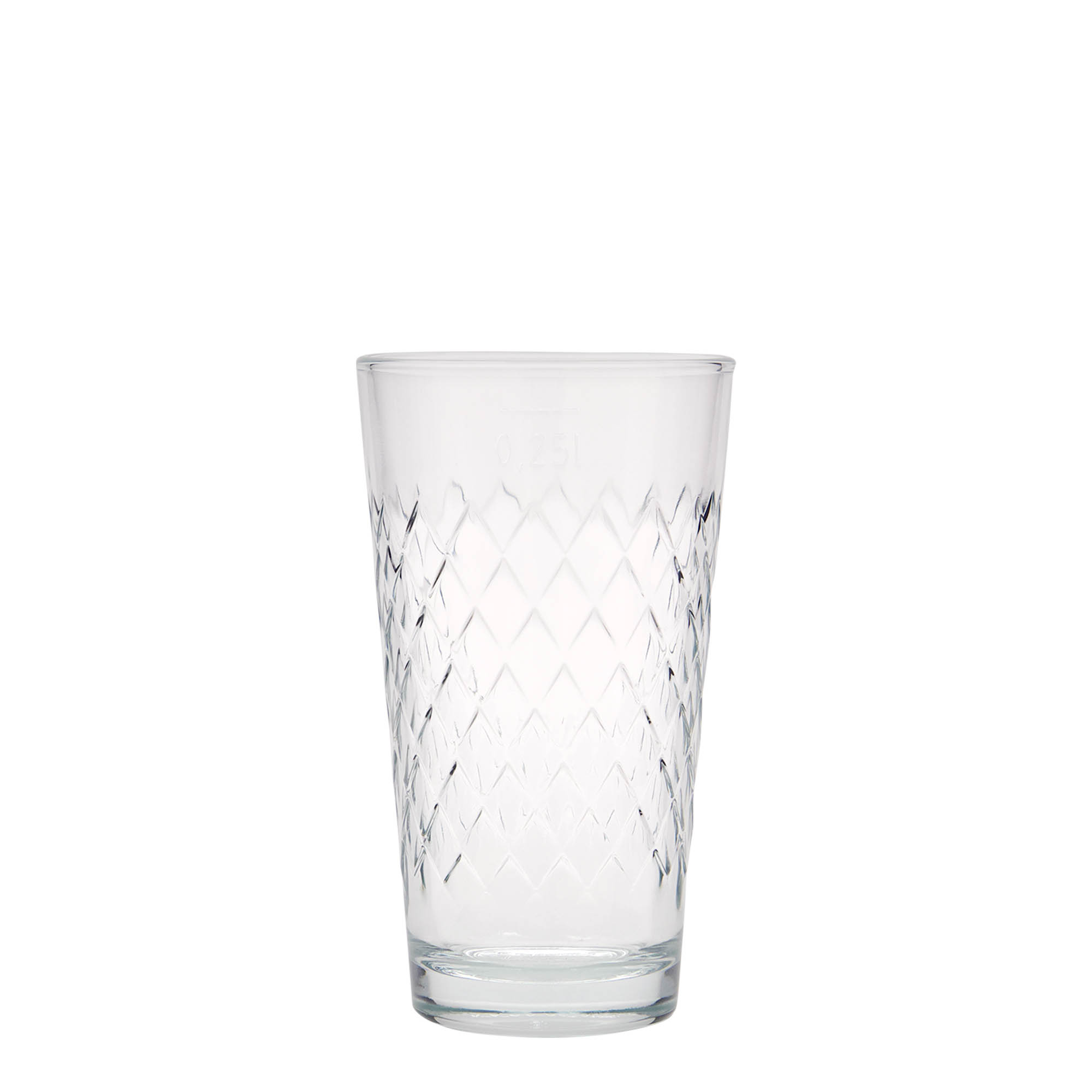 250 ml pohár na pitie jablčného vína
