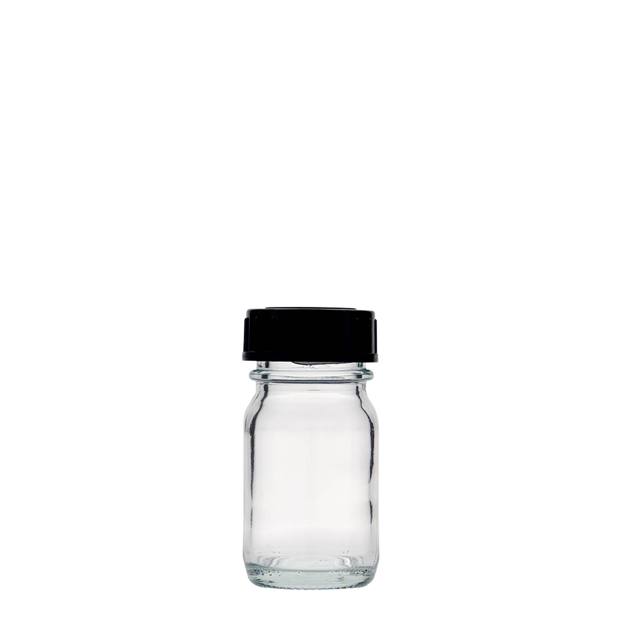 30 ml širokohrdlá fľaša, hrdlo: DIN 32