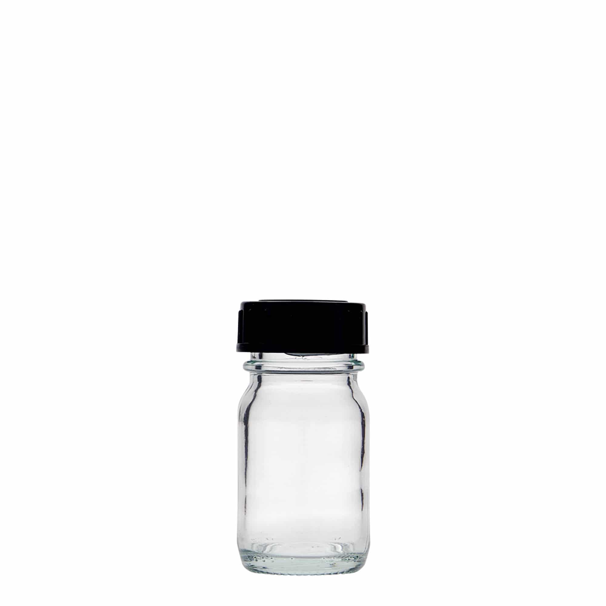 30 ml širokohrdlá fľaša, hrdlo: DIN 32 30 ml širokohrdlá fľaša, hrdlo: DIN 32