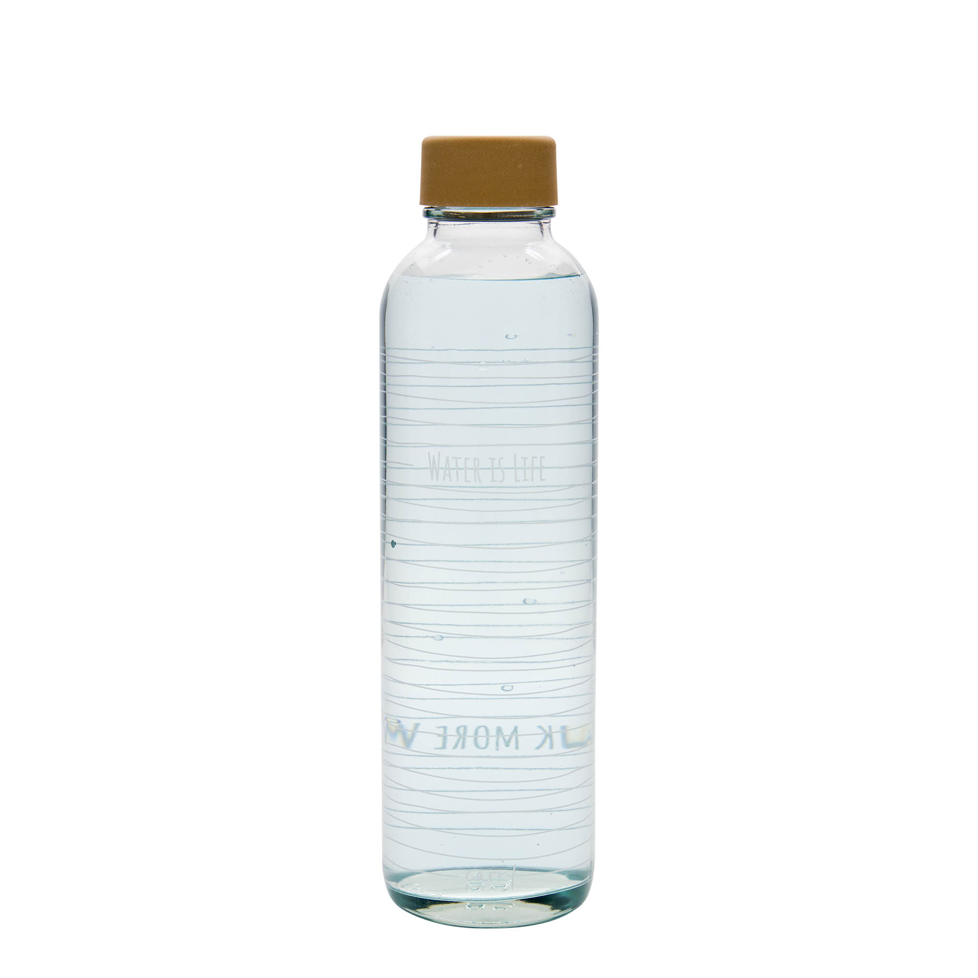 700 ml fľaša na pitie CARRY Bottle 'Water is Life', hrdlo: skrutkovací uzáver