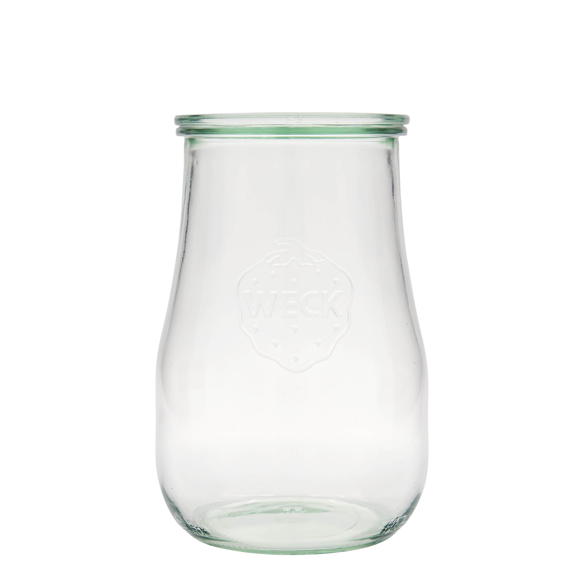 1,750 ml WECK tulipánová nádoba, hrdlo: okrúhly okraj