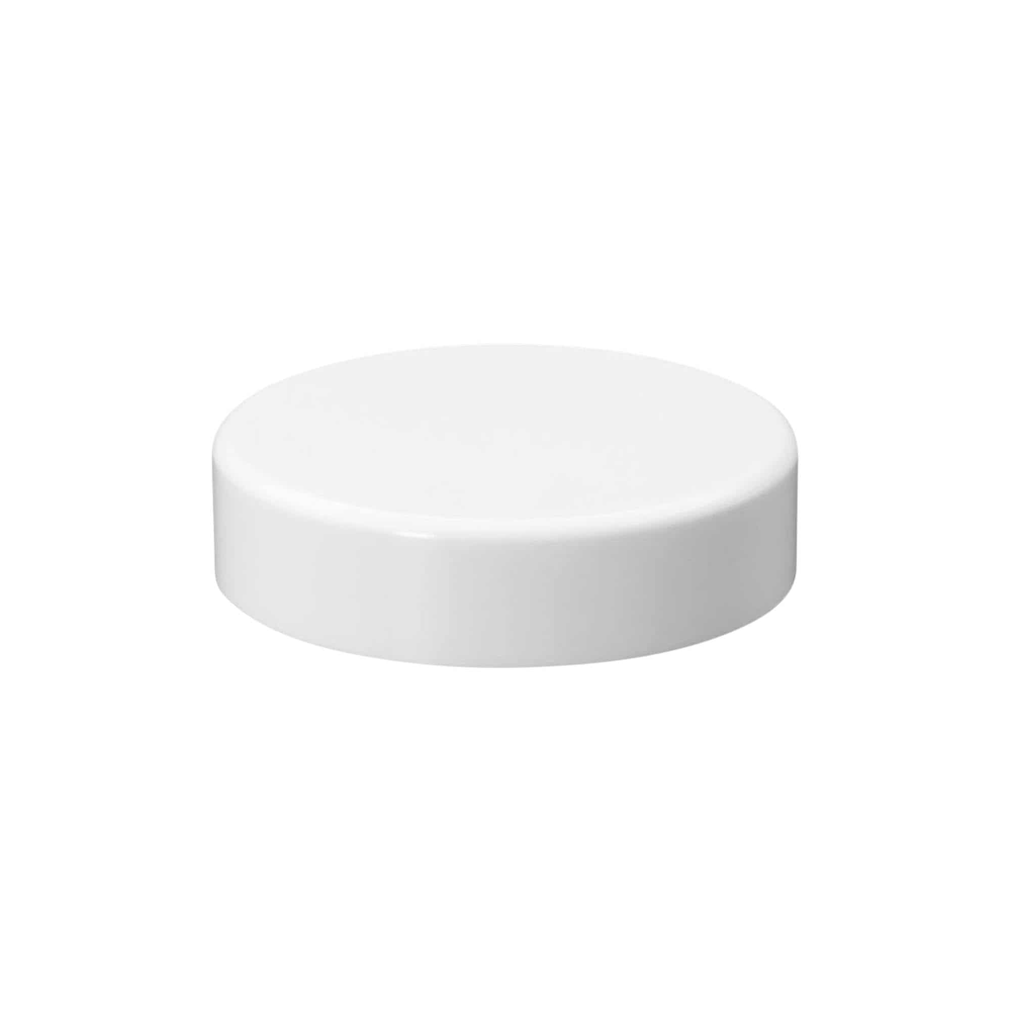 Skrutkovací uzáver pre 50 ml „Beauty“, HPM plast, biela farba