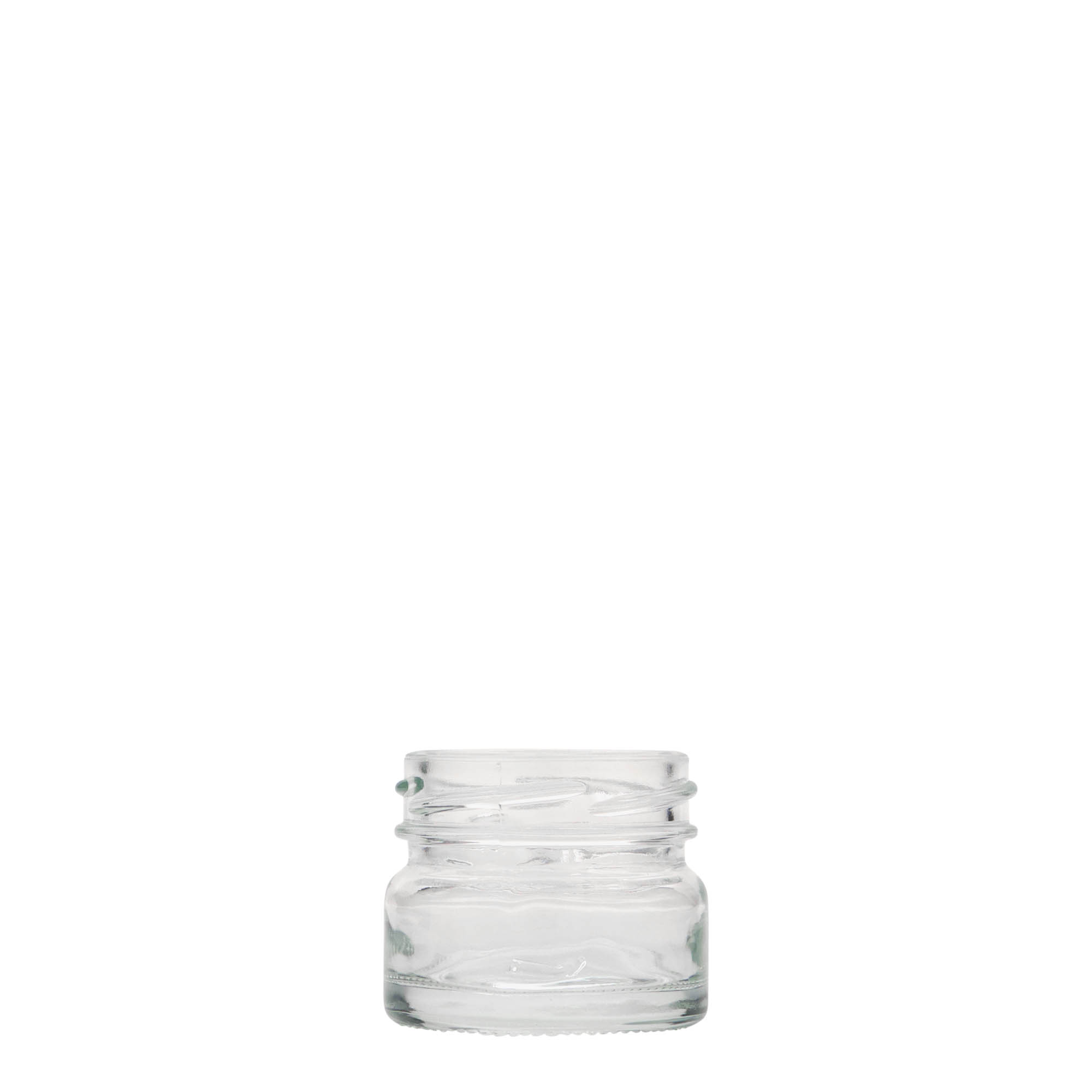 30 ml ploché okrúhle sklo, hrdlo: Twist-Off (TO 43)