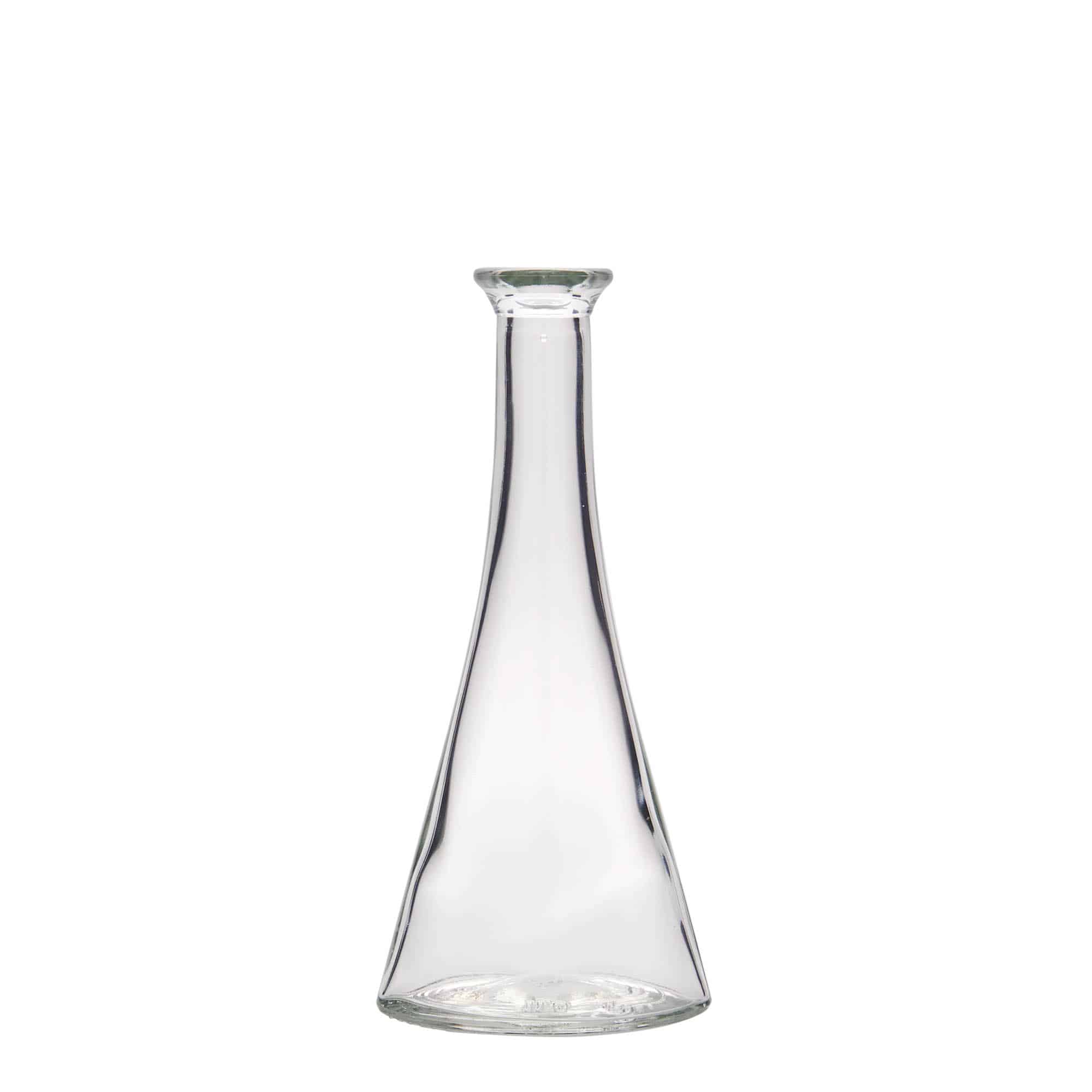 100 ml sklená fľaša „Veronica“, polguľová, hrdlo: korok