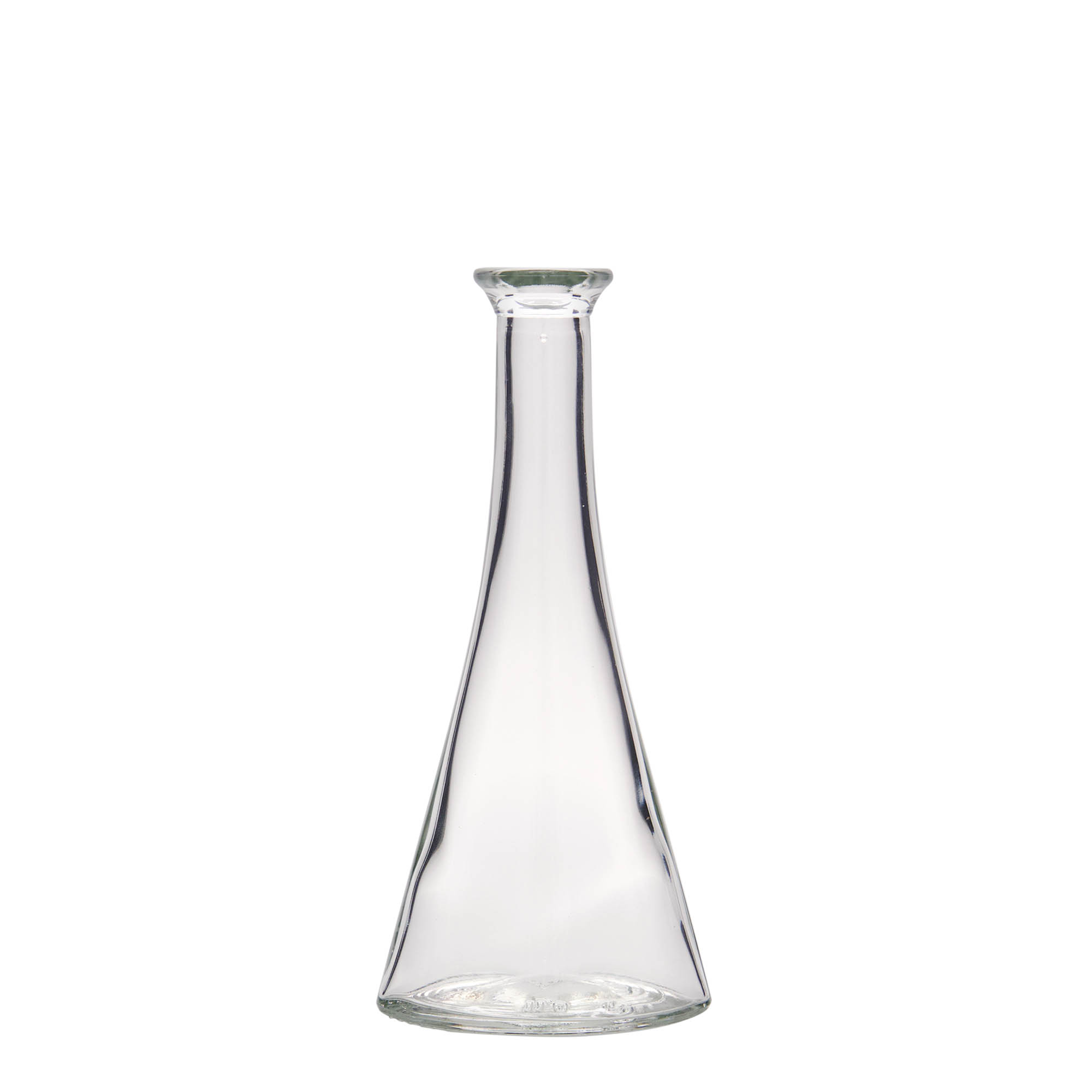 100 ml sklenená fľaša 'Veronica', polkruhová, hrdlo: korok 100 ml sklenená fľaša 'Veronica', polkruhová, hrdlo: korok
