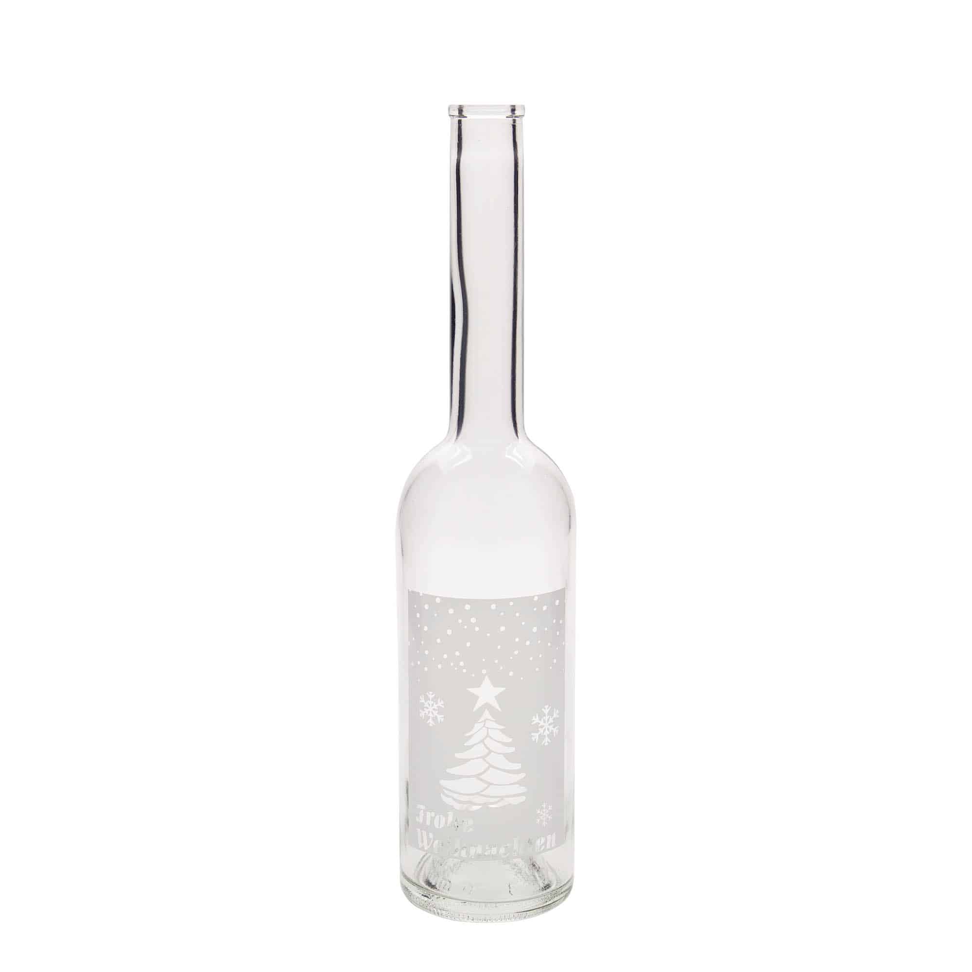 500 ml sklená fľaša „Opera“, motív: Biele Vianoce, hrdlo: korok 500 ml sklená fľaša „Opera“, motív: Biele Vianoce, hrdlo: korok
