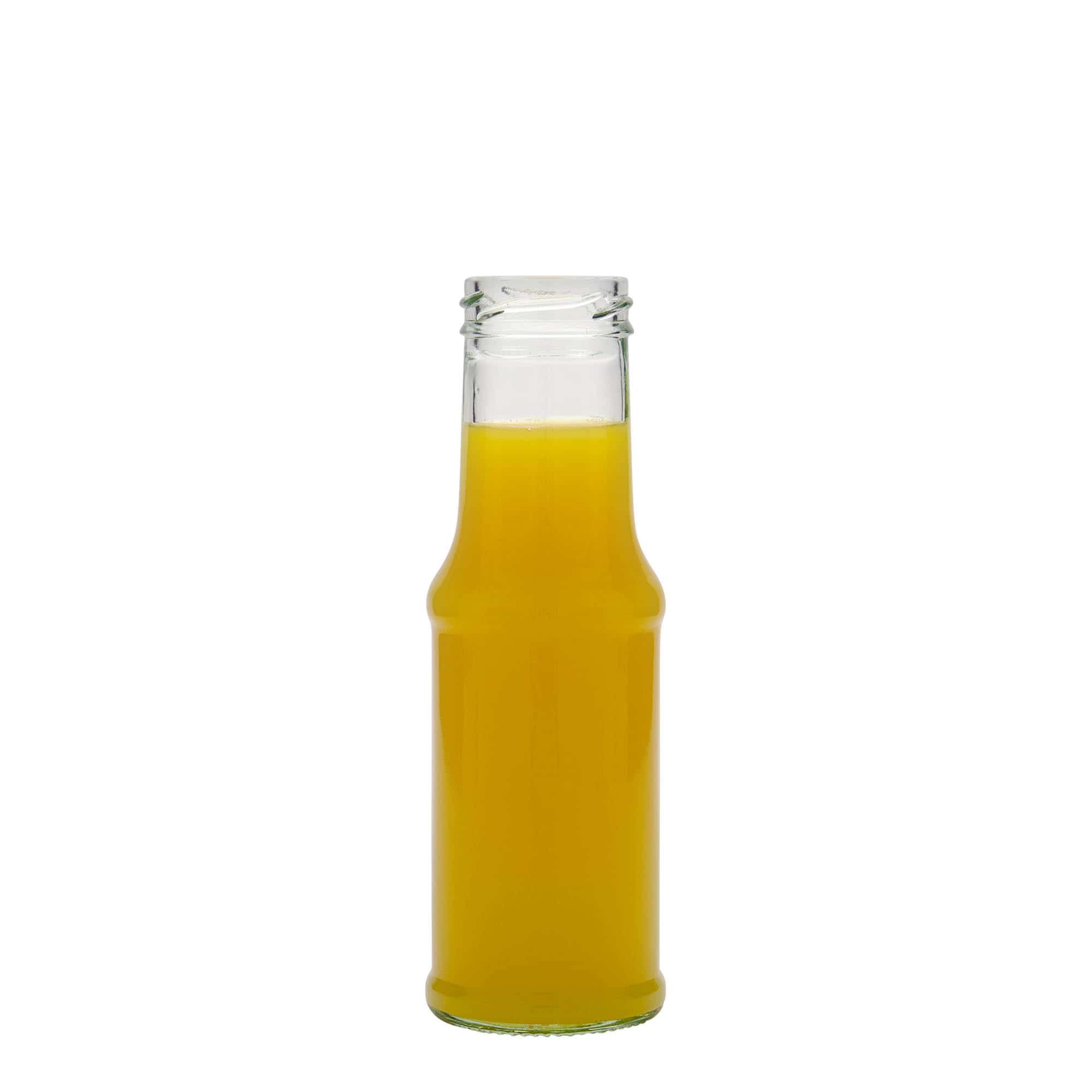 200 ml fľaša na omáčku, sklo, hrdlo: Twist-Off (TO 43) 200 ml fľaša na omáčku, sklo, hrdlo: Twist-Off (TO 43)