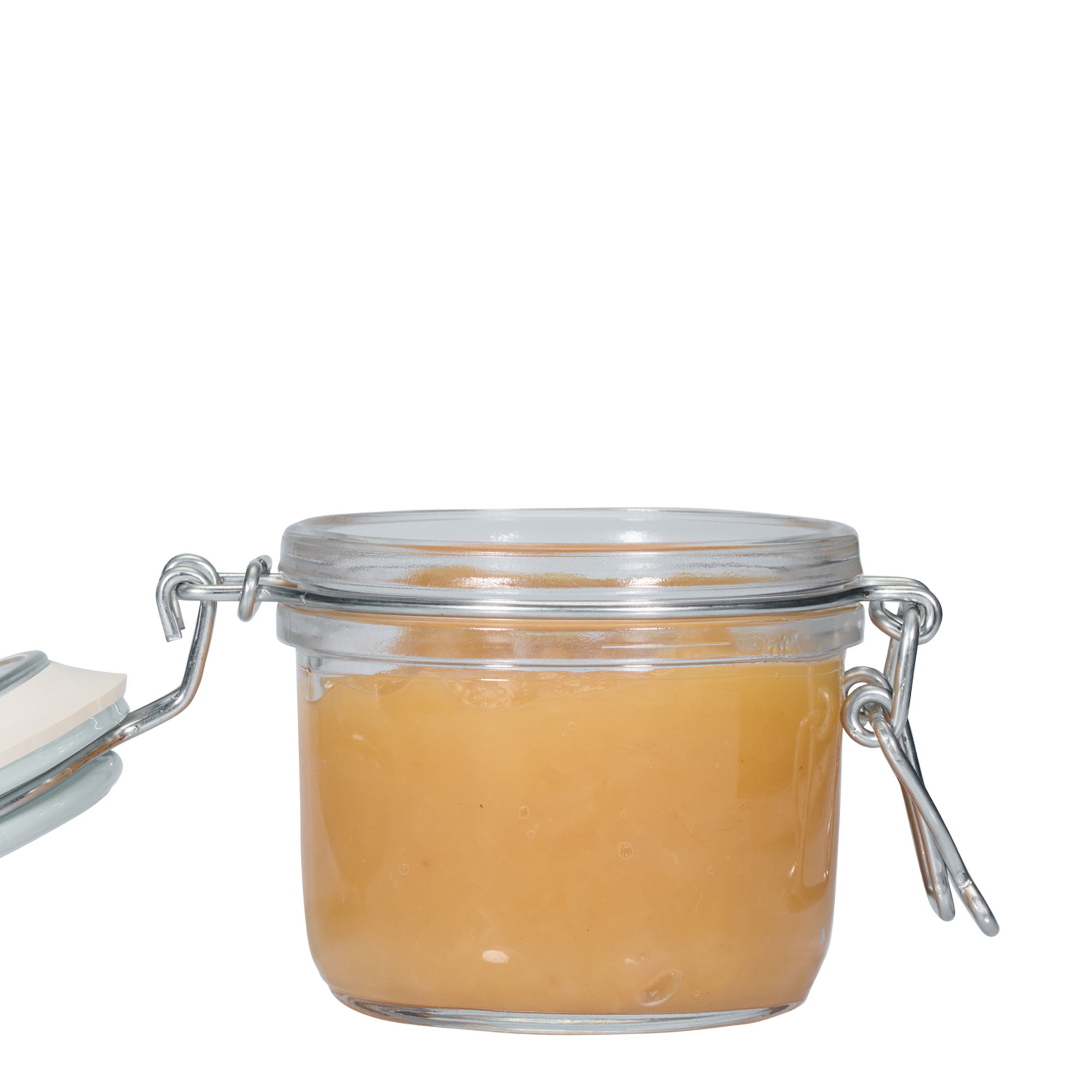 200 ml držiak na drôtové viečko „Fido“, modrý, hrdlo: drôtové viečko