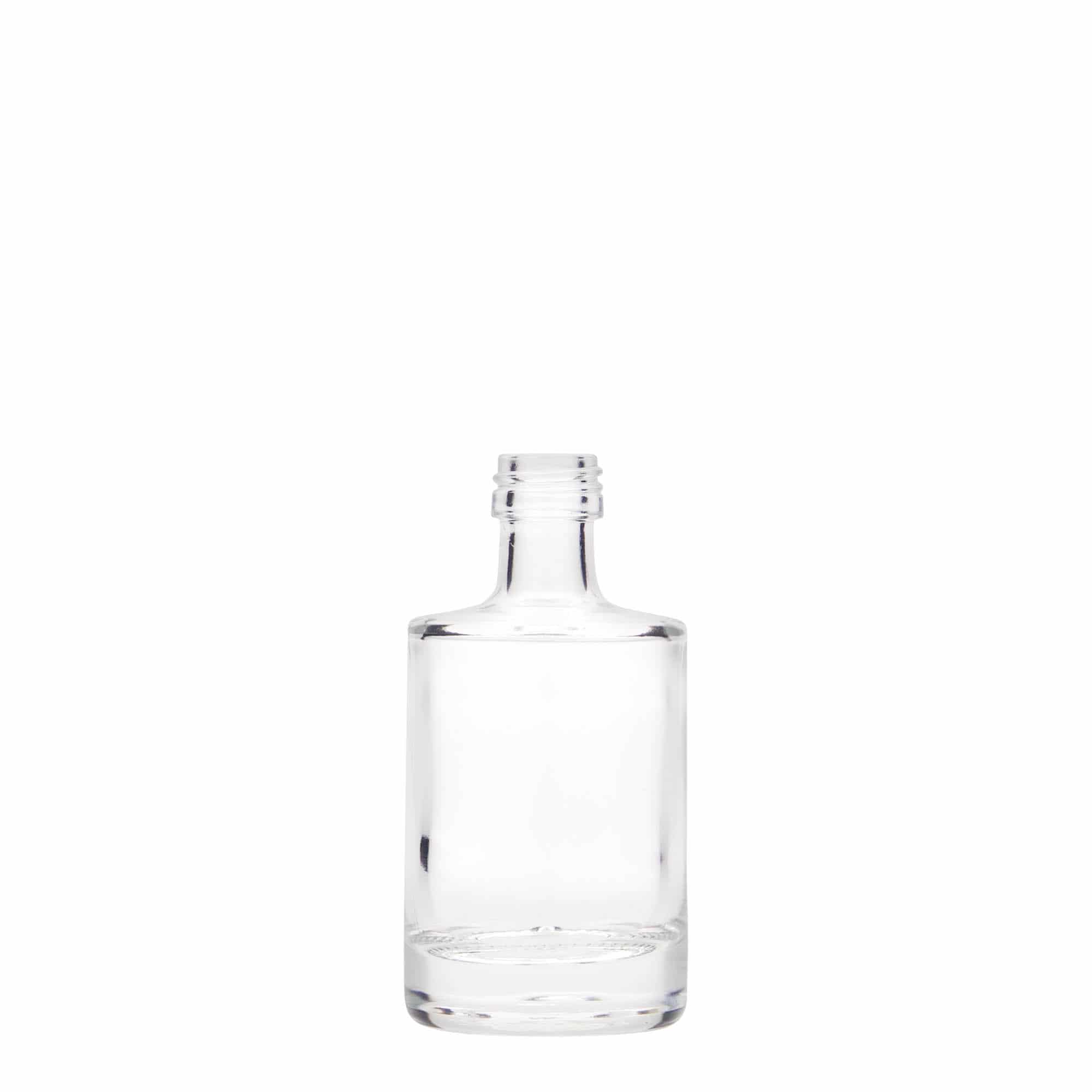 50 ml sklená fľaša „Aventura“, hrdlo: PP 18 50 ml sklená fľaša „Aventura“, hrdlo: PP 18