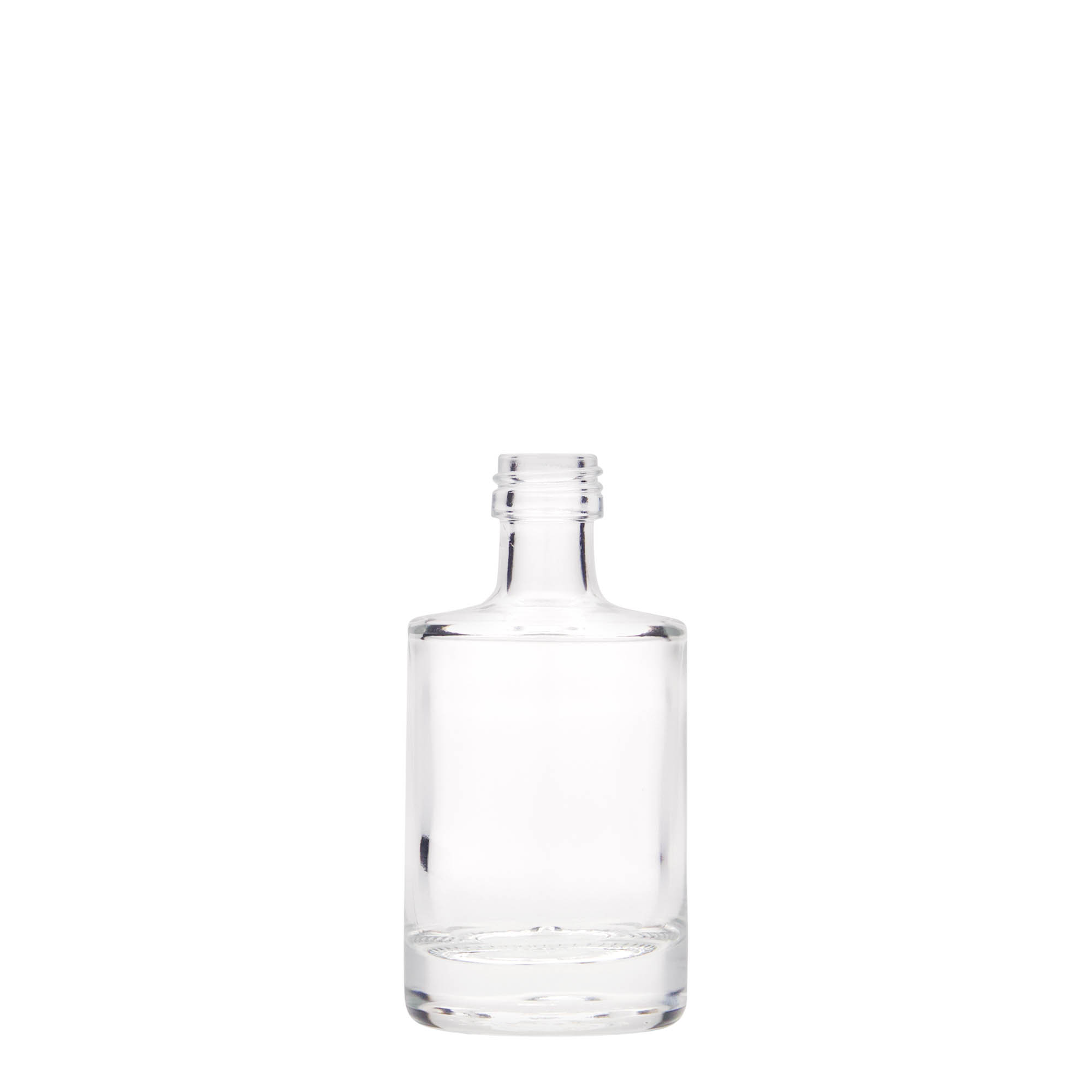 50 ml sklenená fľaša 'Aventura', hrdlo: PP 18