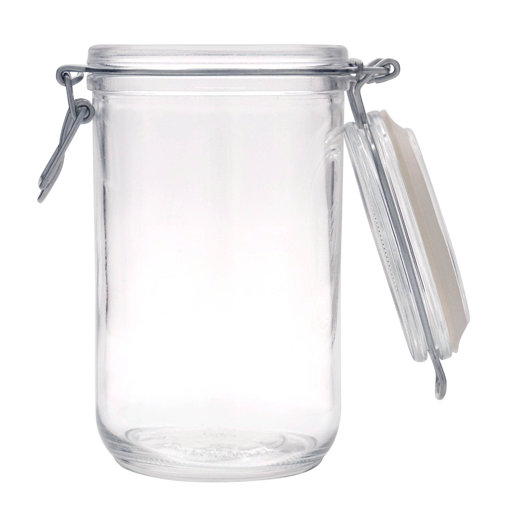 750 ml pohár so strmeňovým uzáverom „Fido“, hrdlo: strmeňový uzáver