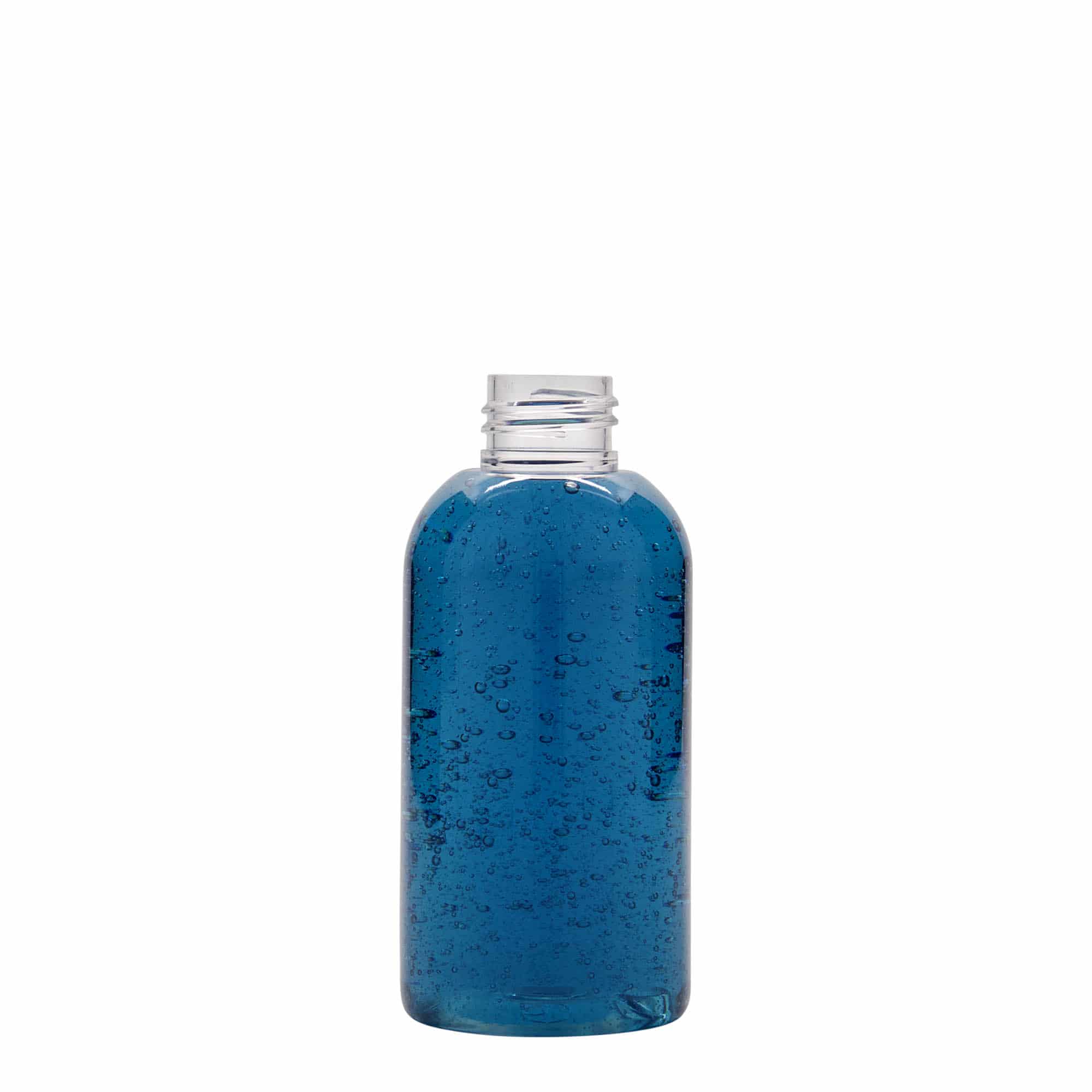 150 ml PET fľaša „Boston“, plast, hrdlo: GPI 24/410