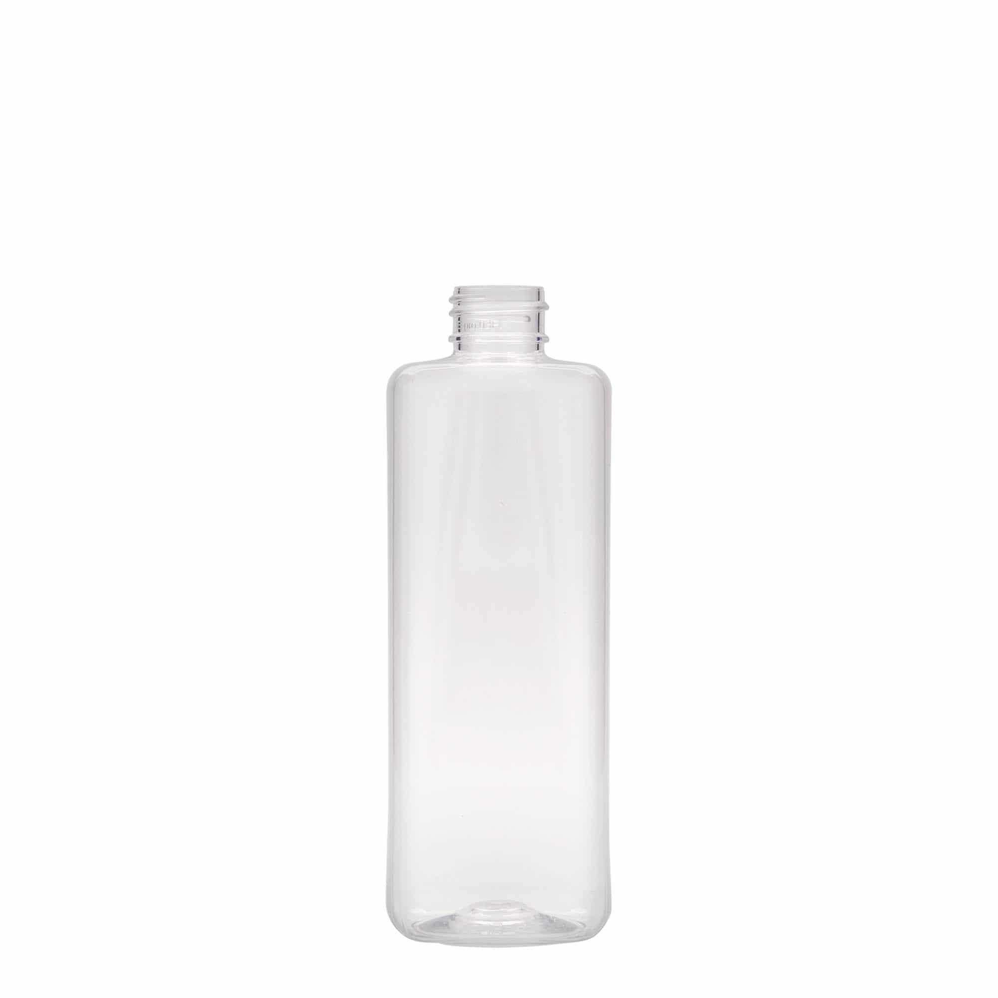 300 ml PET fľaša „Karl“, štvorcová, plast, hrdlo: GPI 24/410 300 ml PET fľaša „Karl“, štvorcová, plast, hrdlo: GPI 24/410