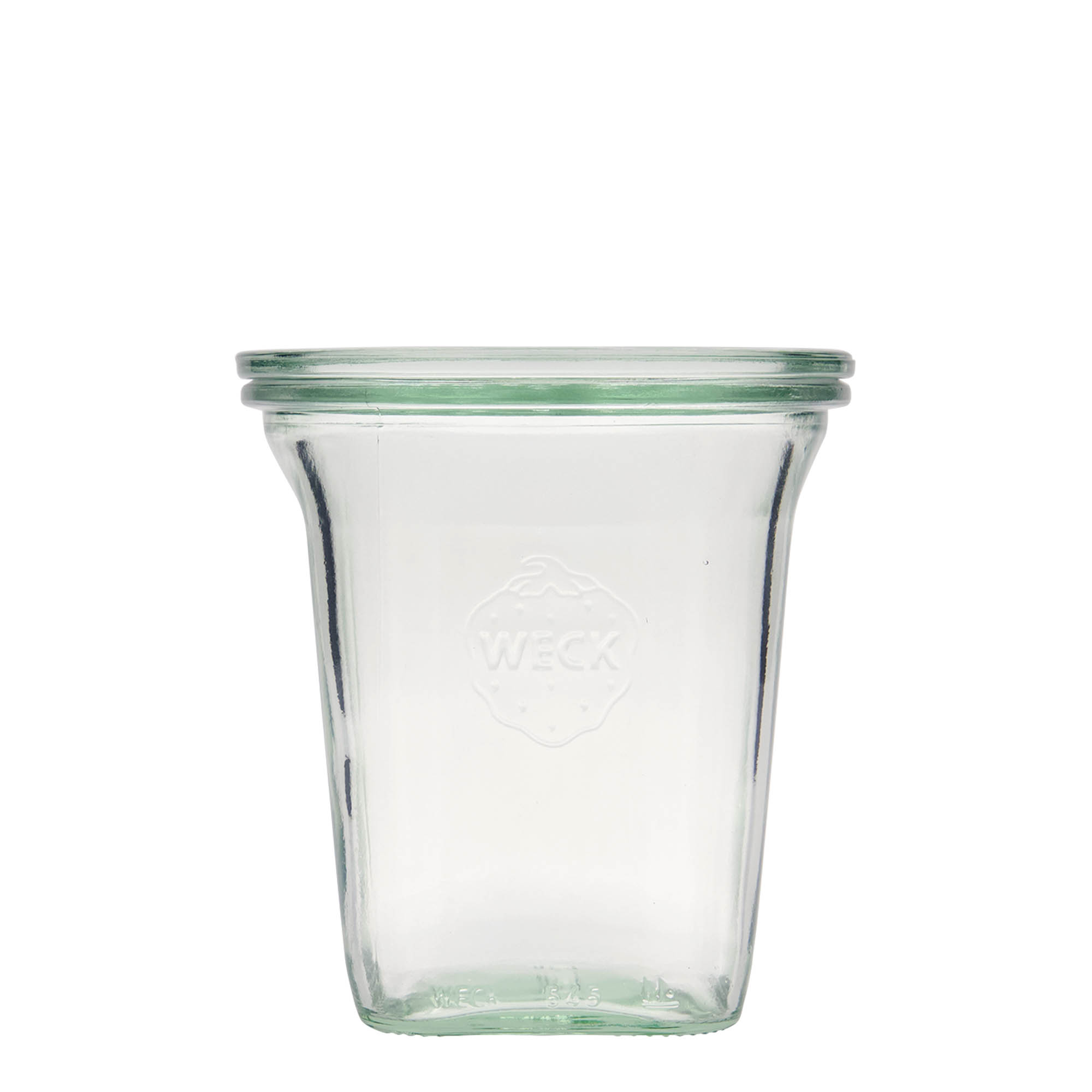 545 ml WECK-štvorcový pohár Quadro, štvorcový, hrdlo: okrúhly okraj 545 ml WECK-štvorcový pohár Quadro, štvorcový, hrdlo: okrúhly okraj
