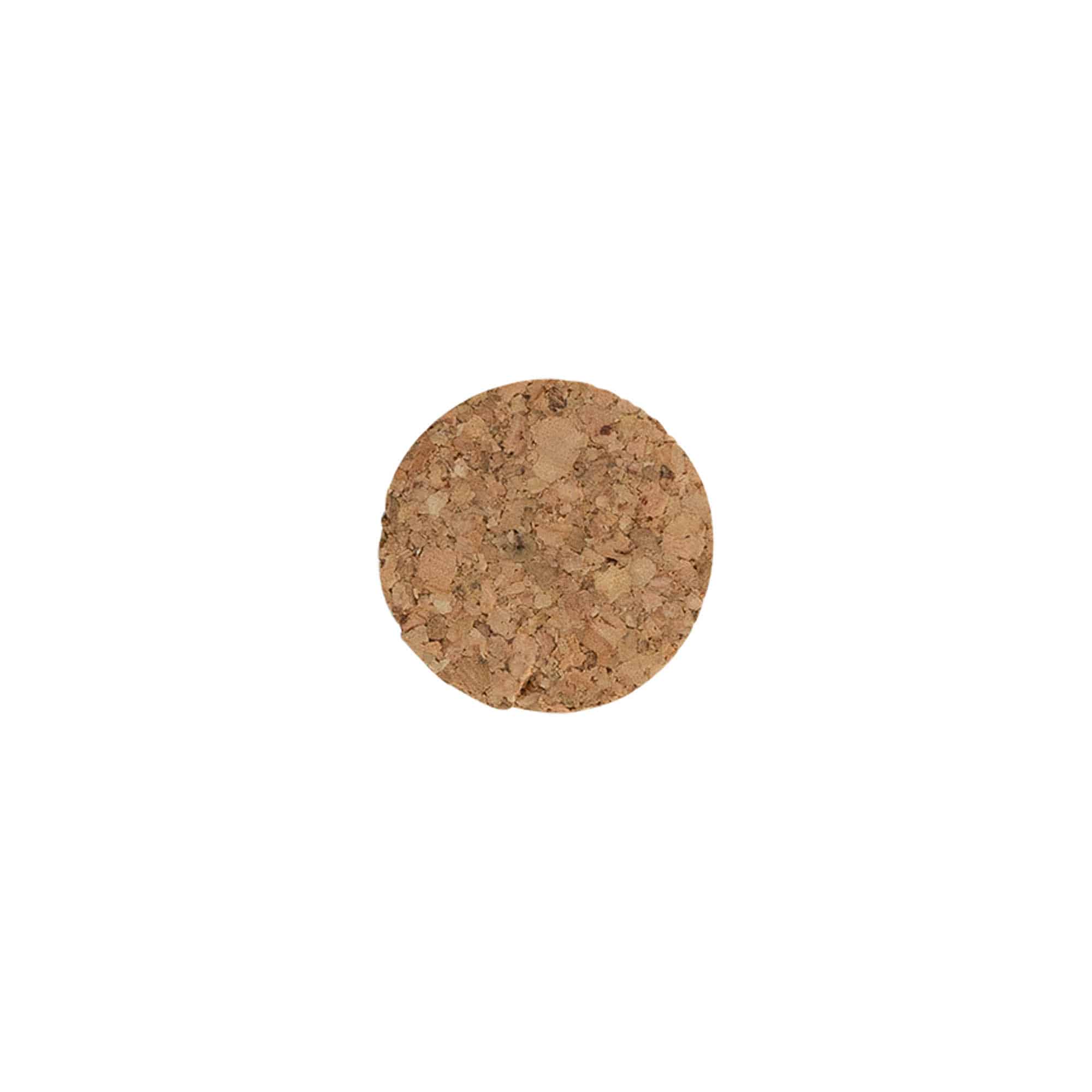 Špicaté zátky 21-26 x 27, lisovaný korok, béžová farba, pre hrdlo: korok