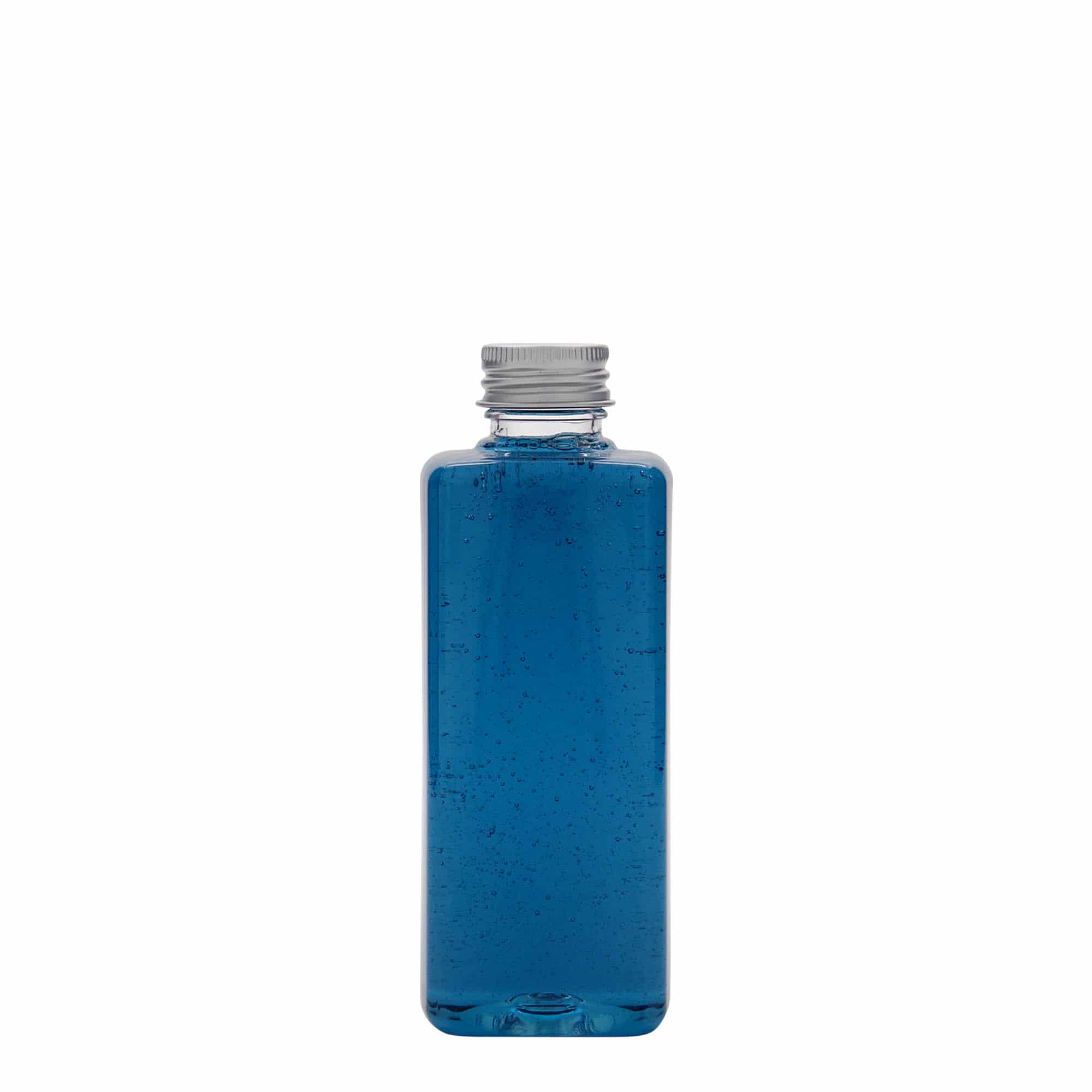 200 ml PET fľaša „Karl“, štvorcová, plast, hrdlo: 24/410
