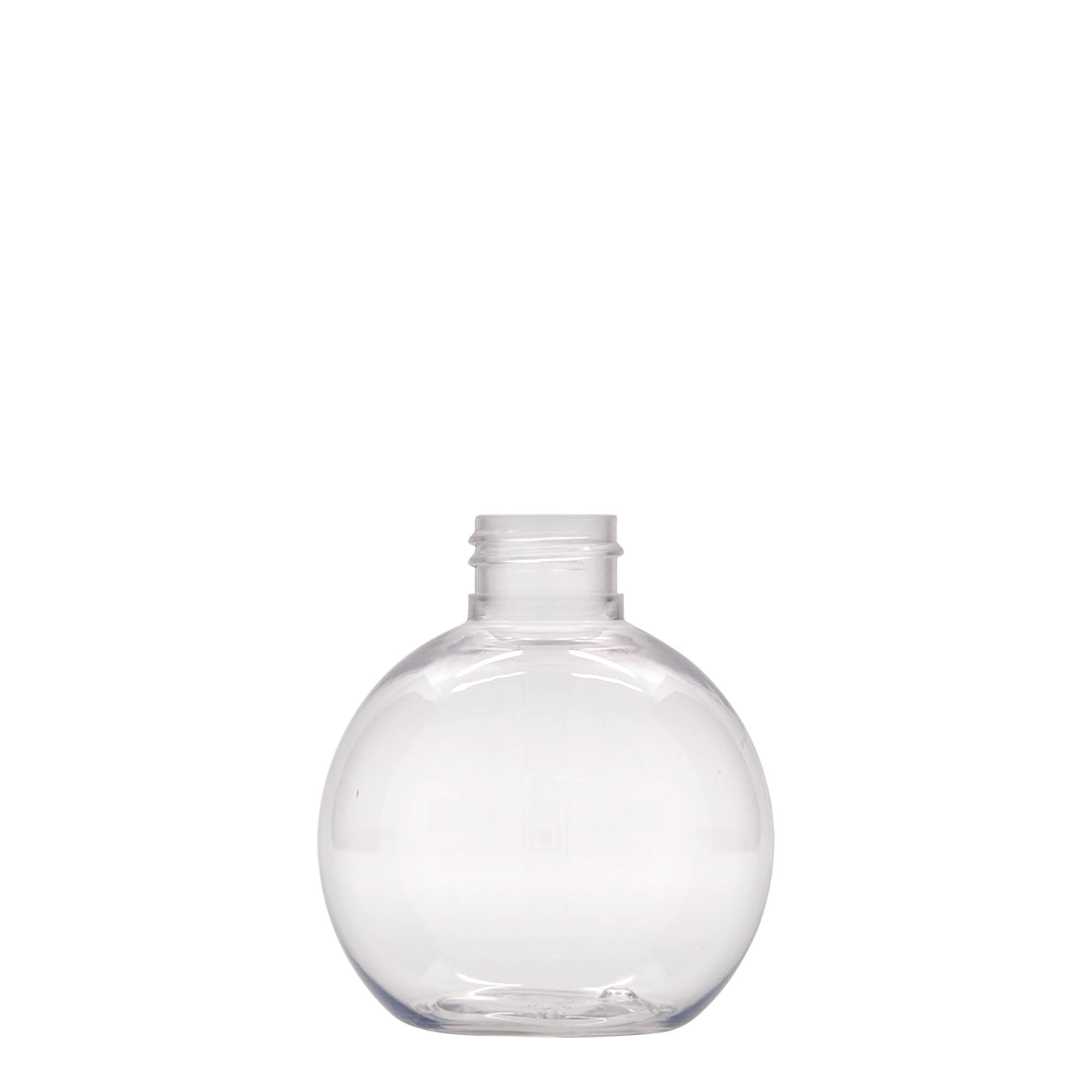150 ml PET fľaša 'Perry', okrúhla, plast, hrdlo: 24/410