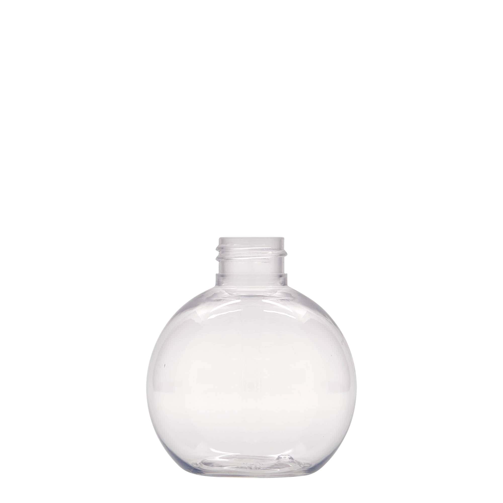 150 ml PET fľaša 'Perry', okrúhla, plast, hrdlo: 24/410