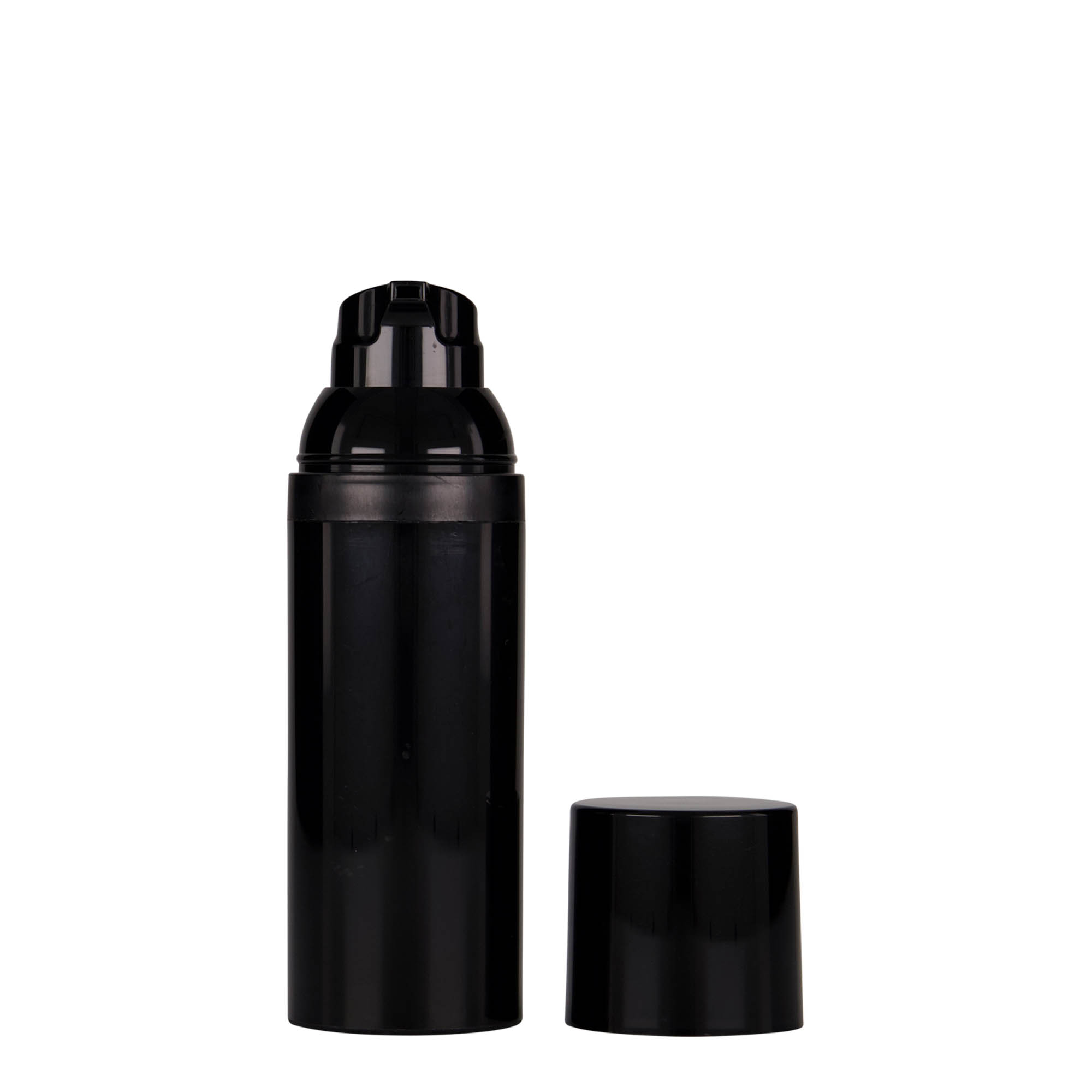 50 ml airless dávkovač 'Mezzo', PP-plast, čierny