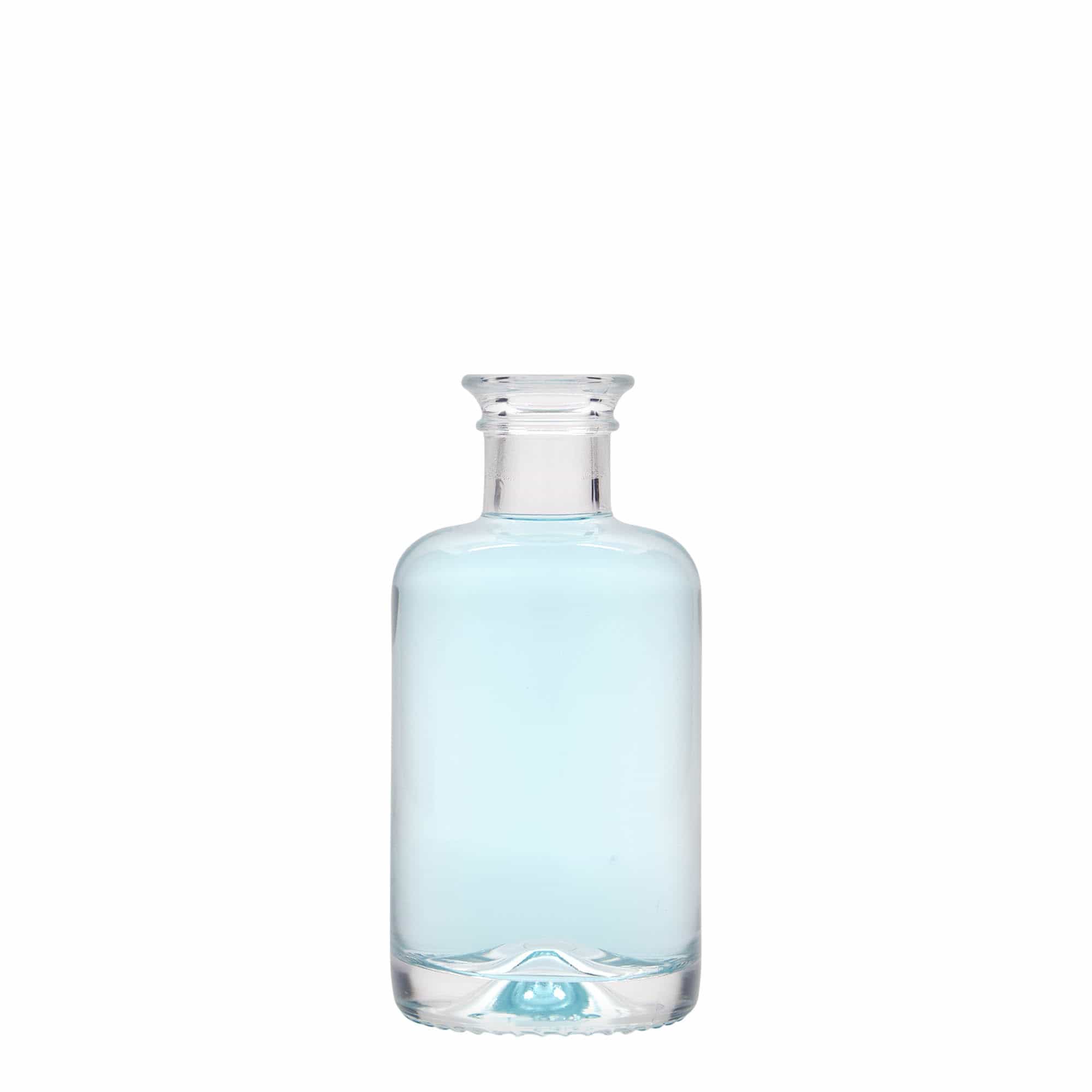 100 ml lekárnická sklenená fľaša, hrdlo: korok