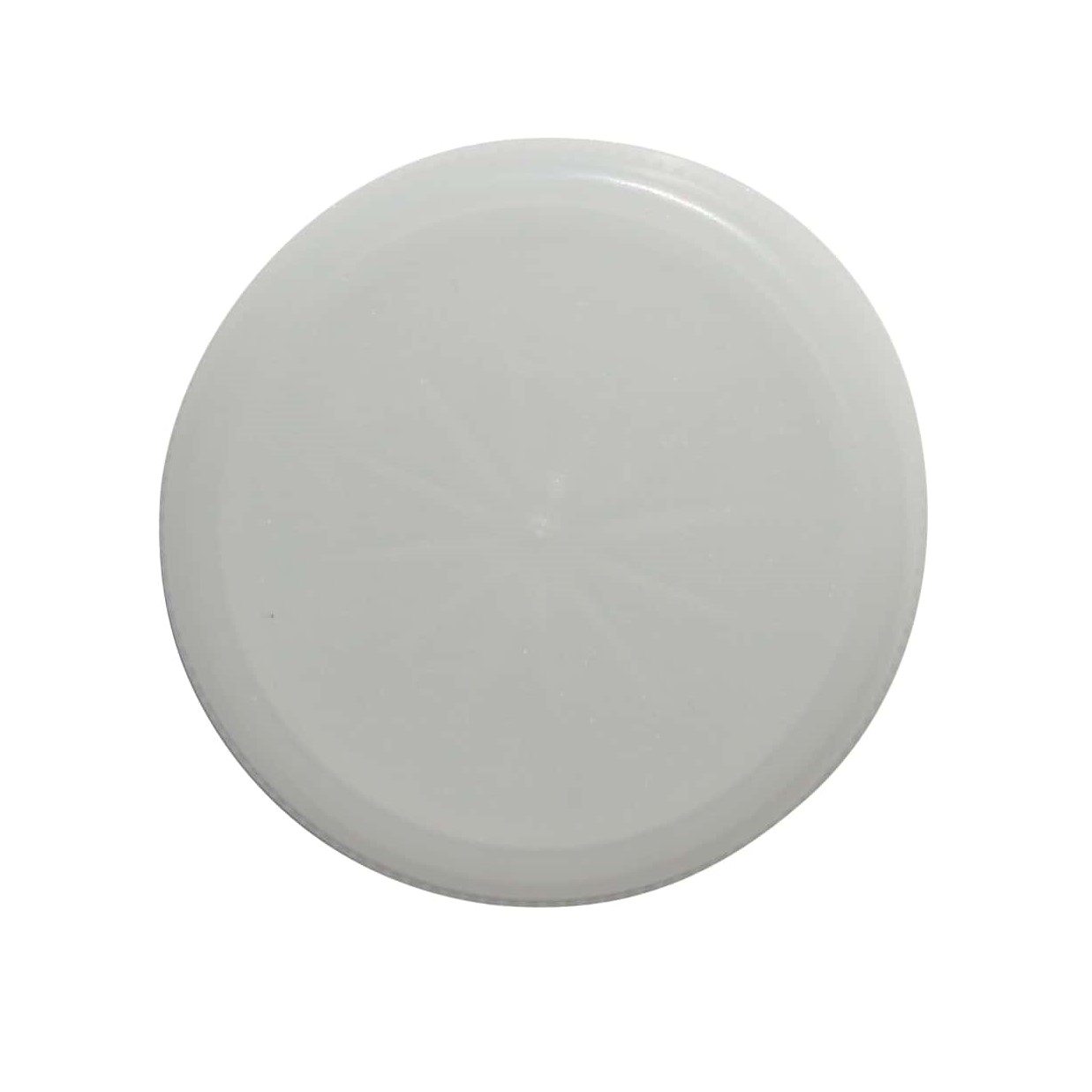 Skrutkovací uzáver dvojitý závit, PE plast, biela farba, pre hrdlo: PET 38 mm