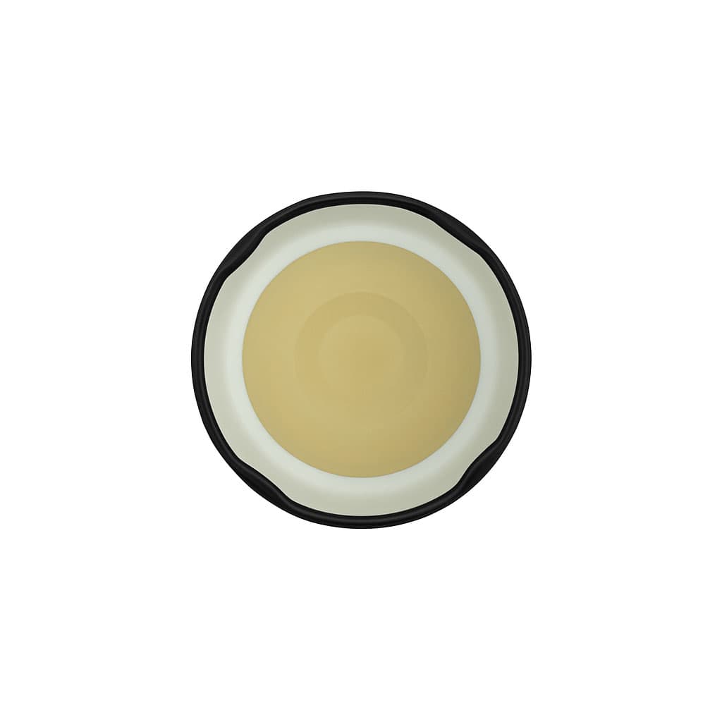 Twist-off viečko, biely plech, čierne, pre hrdlo: TO 48 Twist-off viečko, biely plech, čierne, pre hrdlo: TO 48