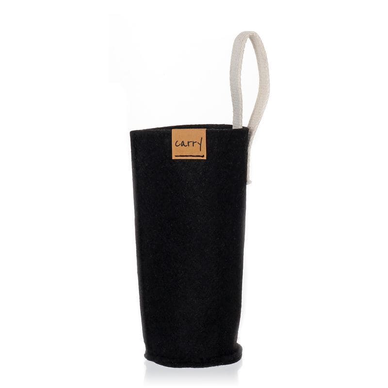 CARRY Sleeve, textil, čierna farba