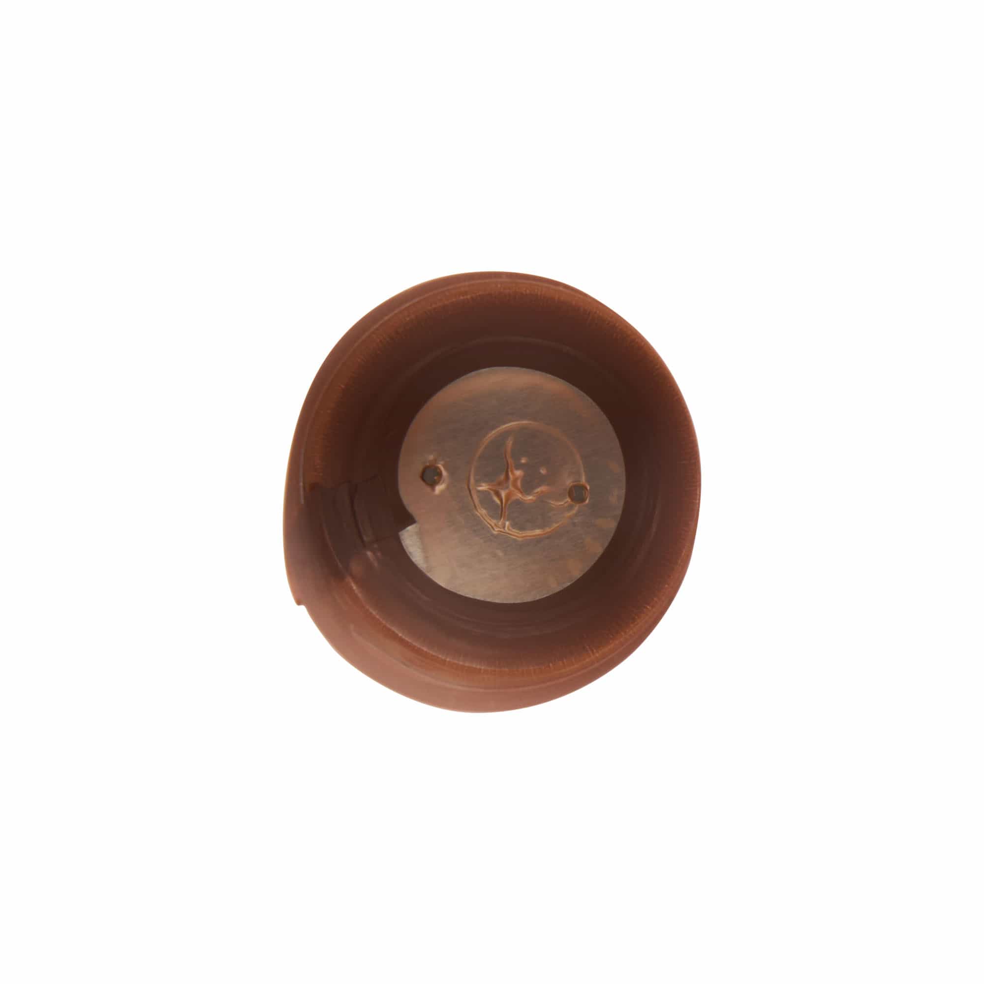 Zmršťovacia kapsula 32x41, PVC-plast, bronzová