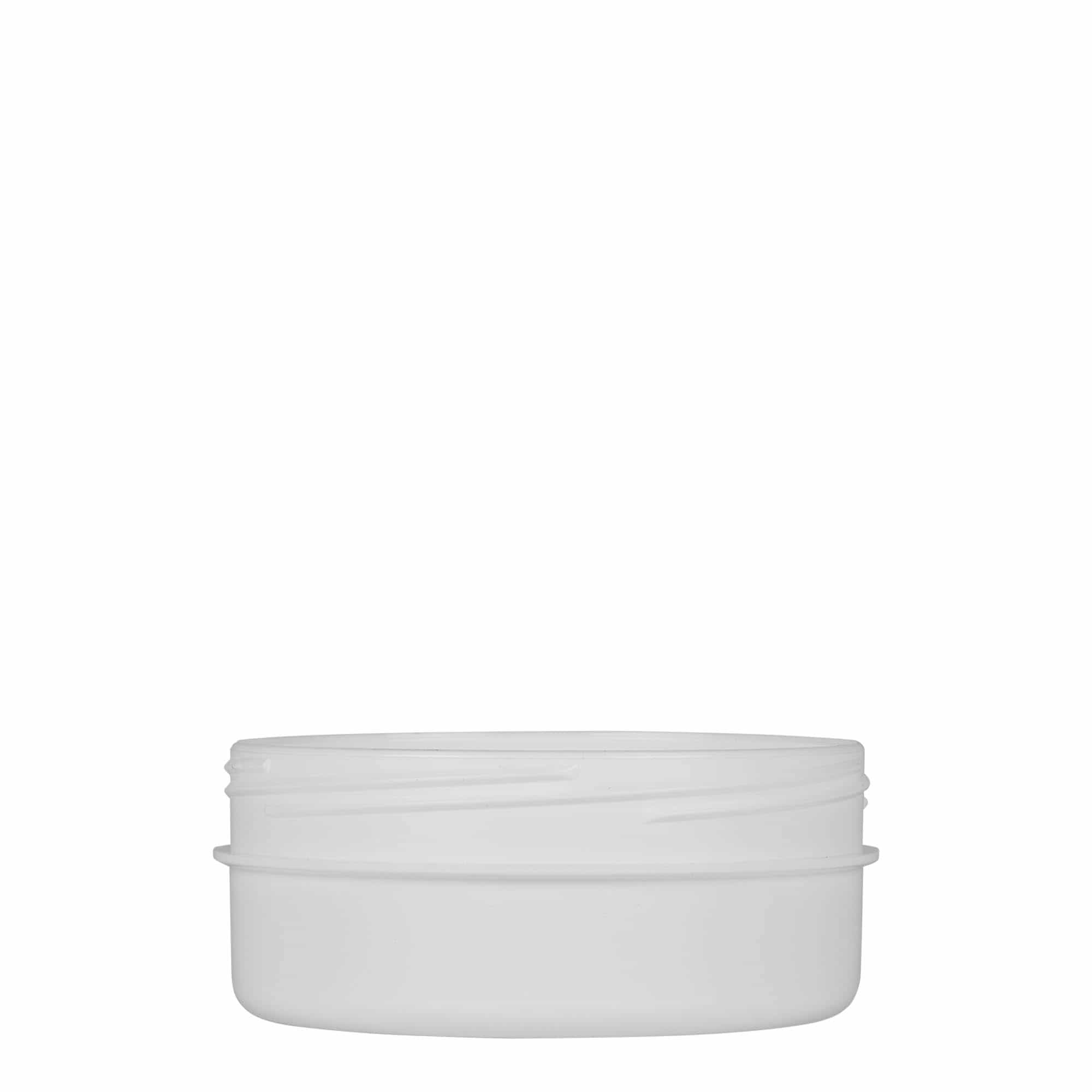 125 ml plastová dóza „White Line“, PP, biela farba, hrdlo: skrutkovací uzáver 125 ml plastová dóza „White Line“, PP, biela farba, hrdlo: skrutkovací uzáver