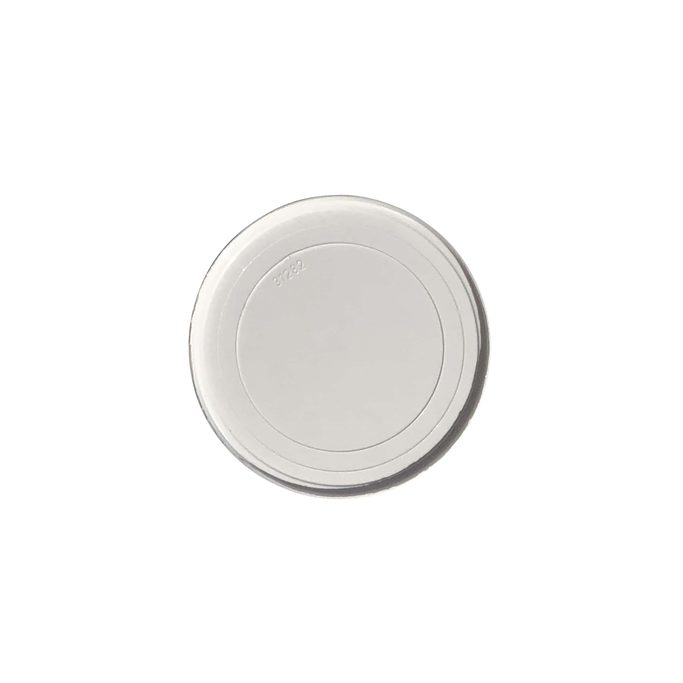 Viečko pre 50 ml „Bianca“, PP plast, biela farba