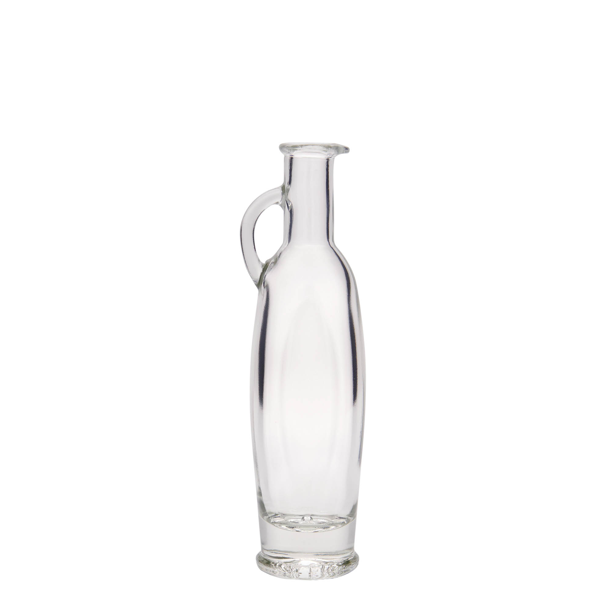 100 ml sklenená fľaša 'Eleganta', oválna, hrdlo: korkové 100 ml sklenená fľaša 'Eleganta', oválna, hrdlo: korkové