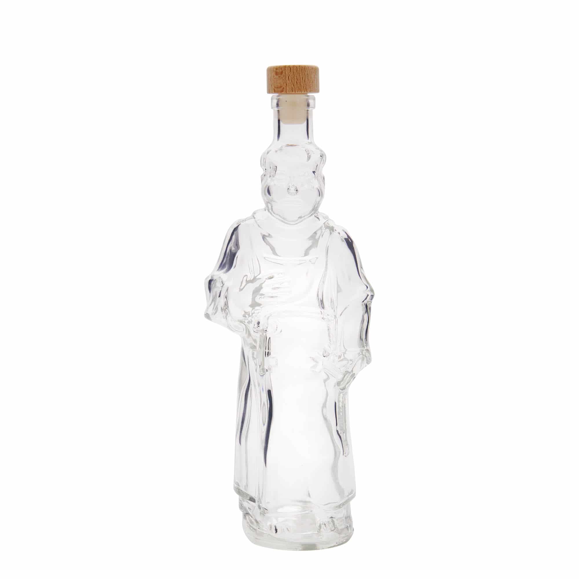 350 ml sklená fľaša „Mních“, hrdlo: korok