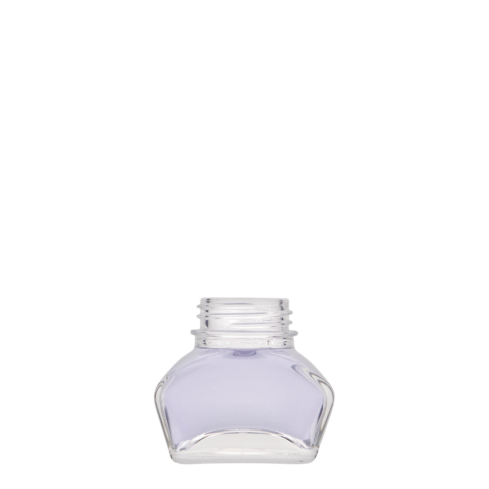 30 ml atramentová fľaštička, obdĺžniková, hrdlo: závitové uzáver 30 ml atramentová fľaštička, obdĺžniková, hrdlo: závitové uzáver