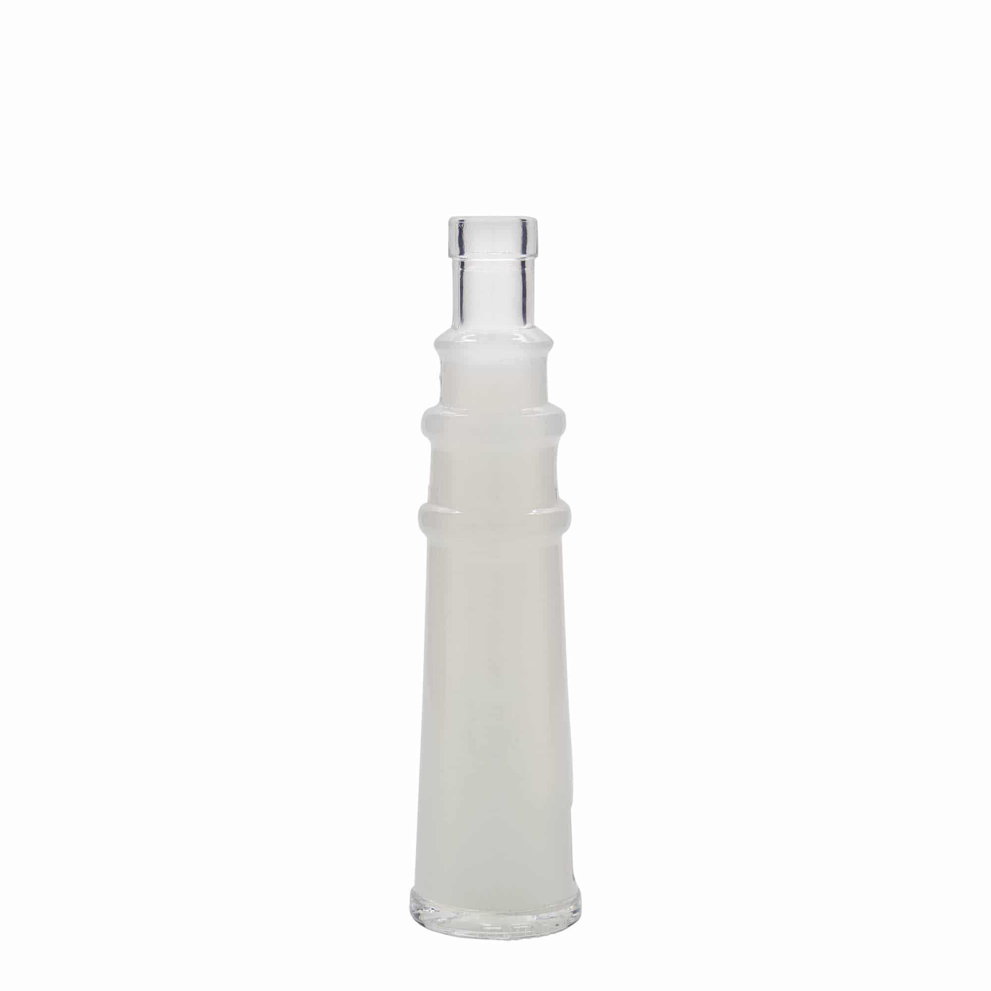 100 ml sklenená fľaša 'Leuchtturm', hrdlo: korok