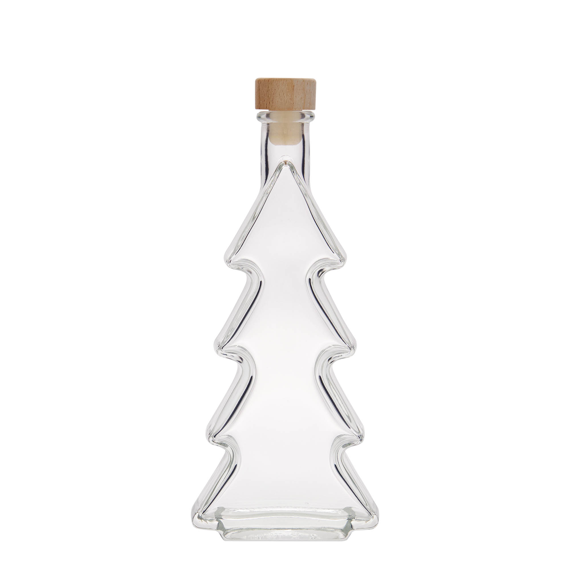 200 ml sklenená fľaša 'Tannenbaum', hrdlo: korok