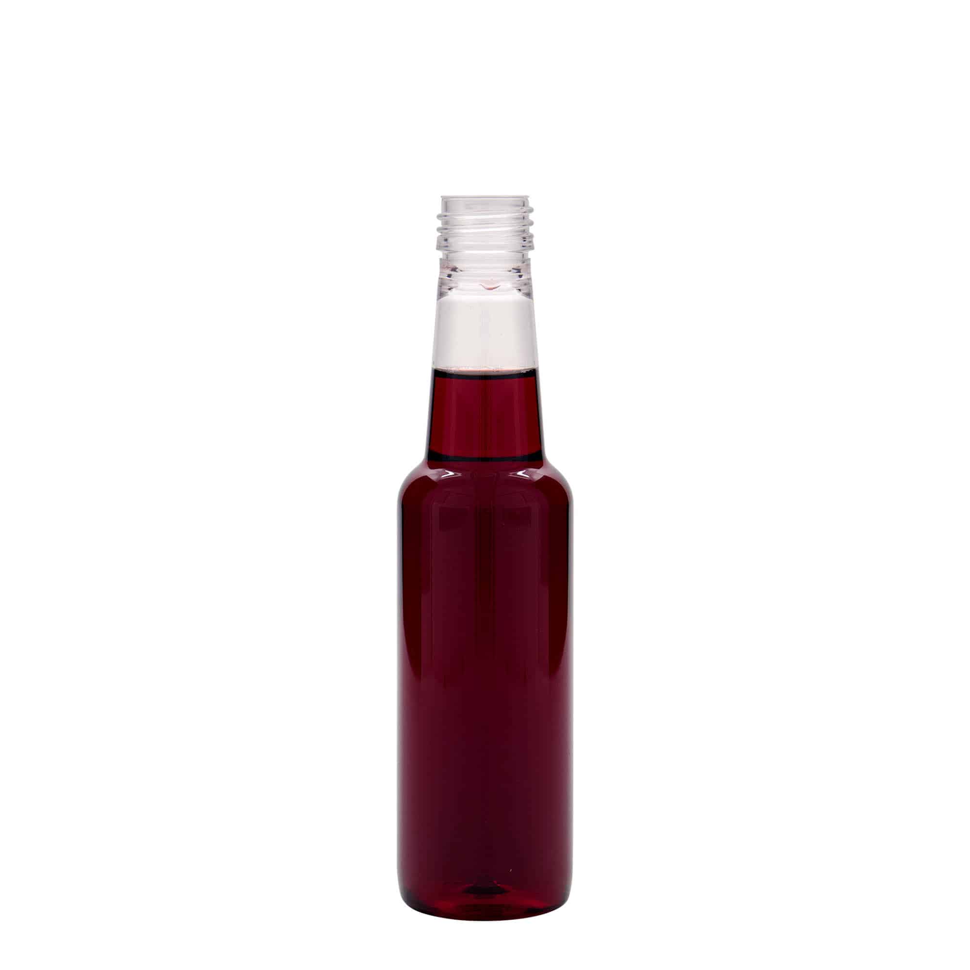 250 ml PET fľaša „Víno“, plast, hrdlo: PP 28
