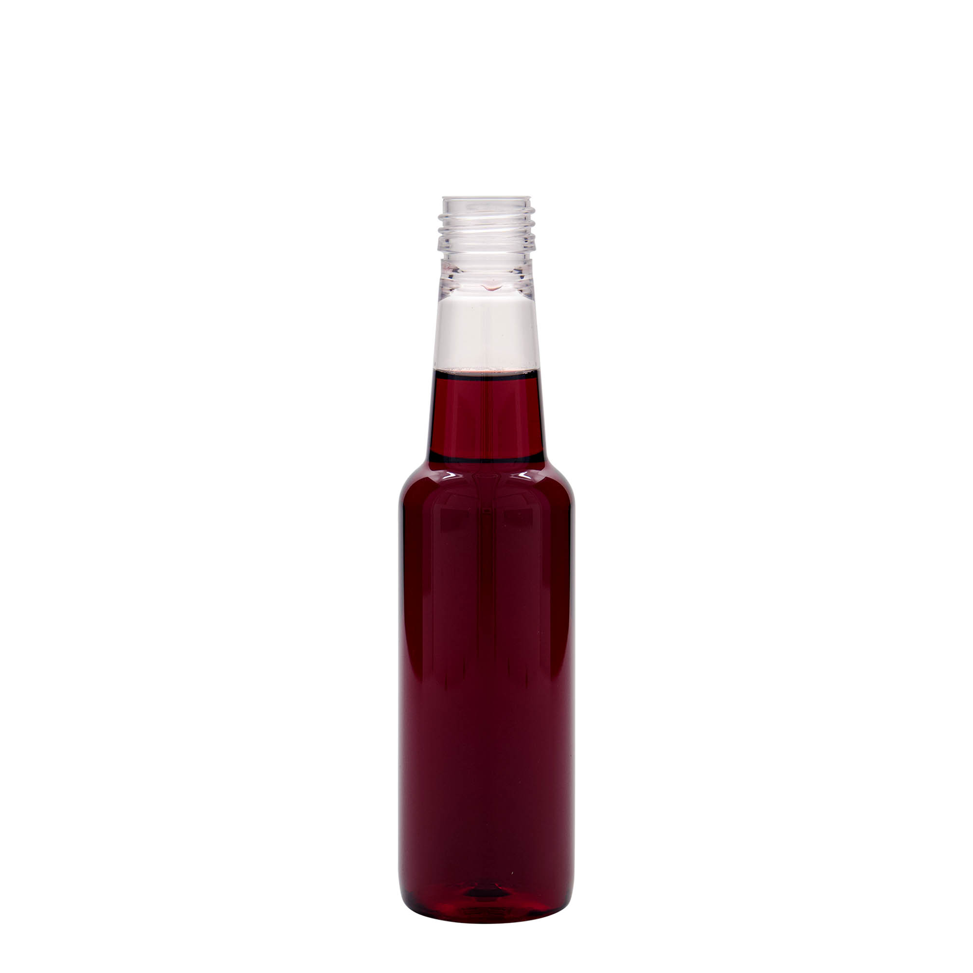 250 ml PET fľaša „Víno“, plast, hrdlo: PP 28
