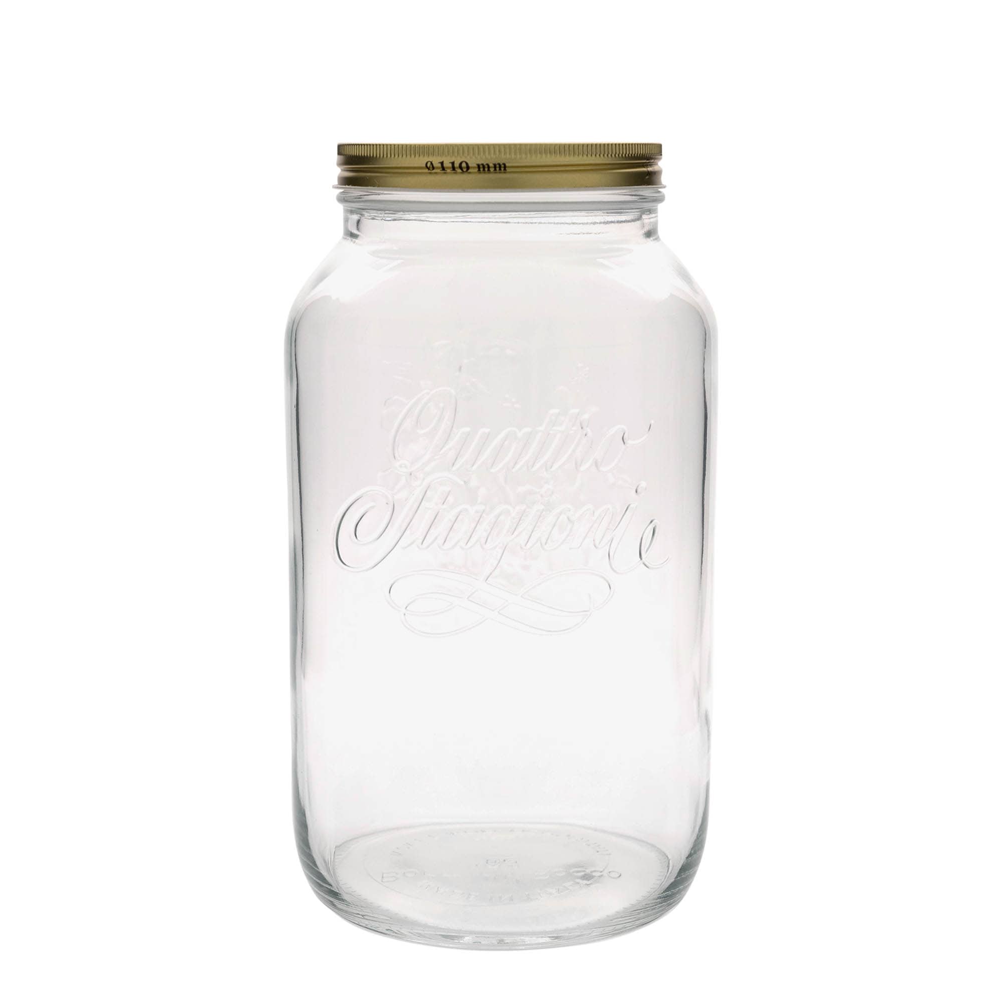 3.800 ml sklo 'Quattro Stagioni', ústie: závitové viečko