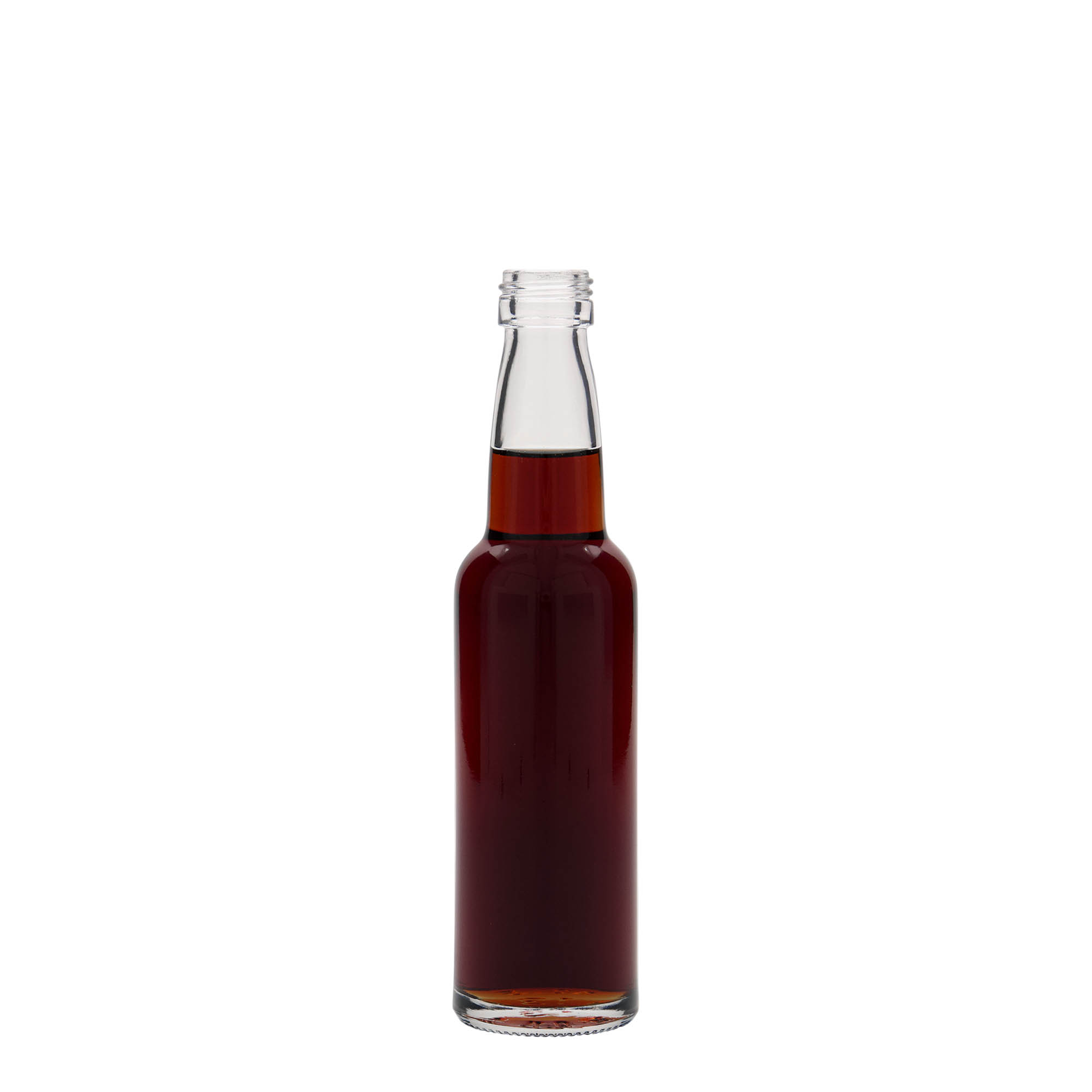 100 ml sklenená fľaša 'Proba', hrdlo: PP 22