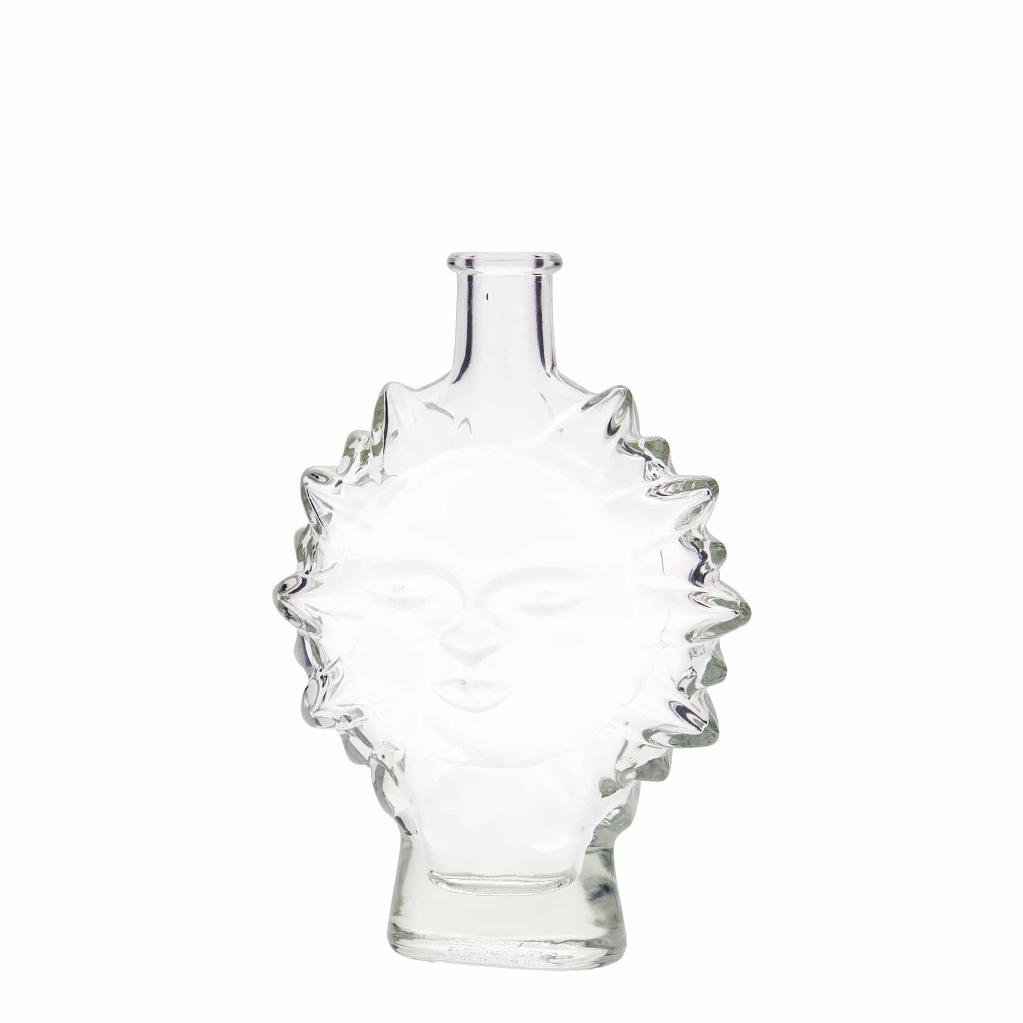 200 ml sklená fľaša „Slnko“, hrdlo: korok