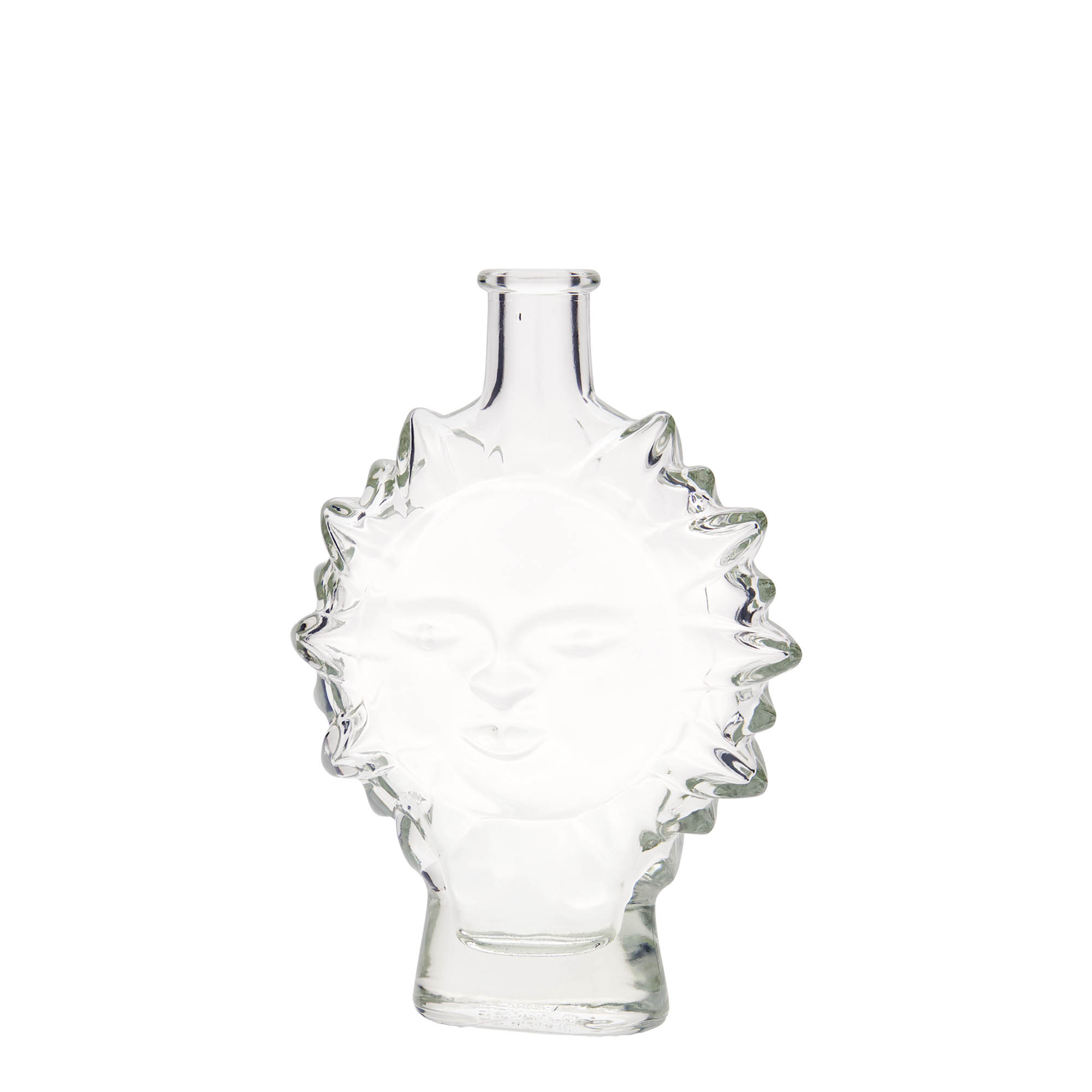 200 ml sklená fľaša „Slnko“, hrdlo: korok