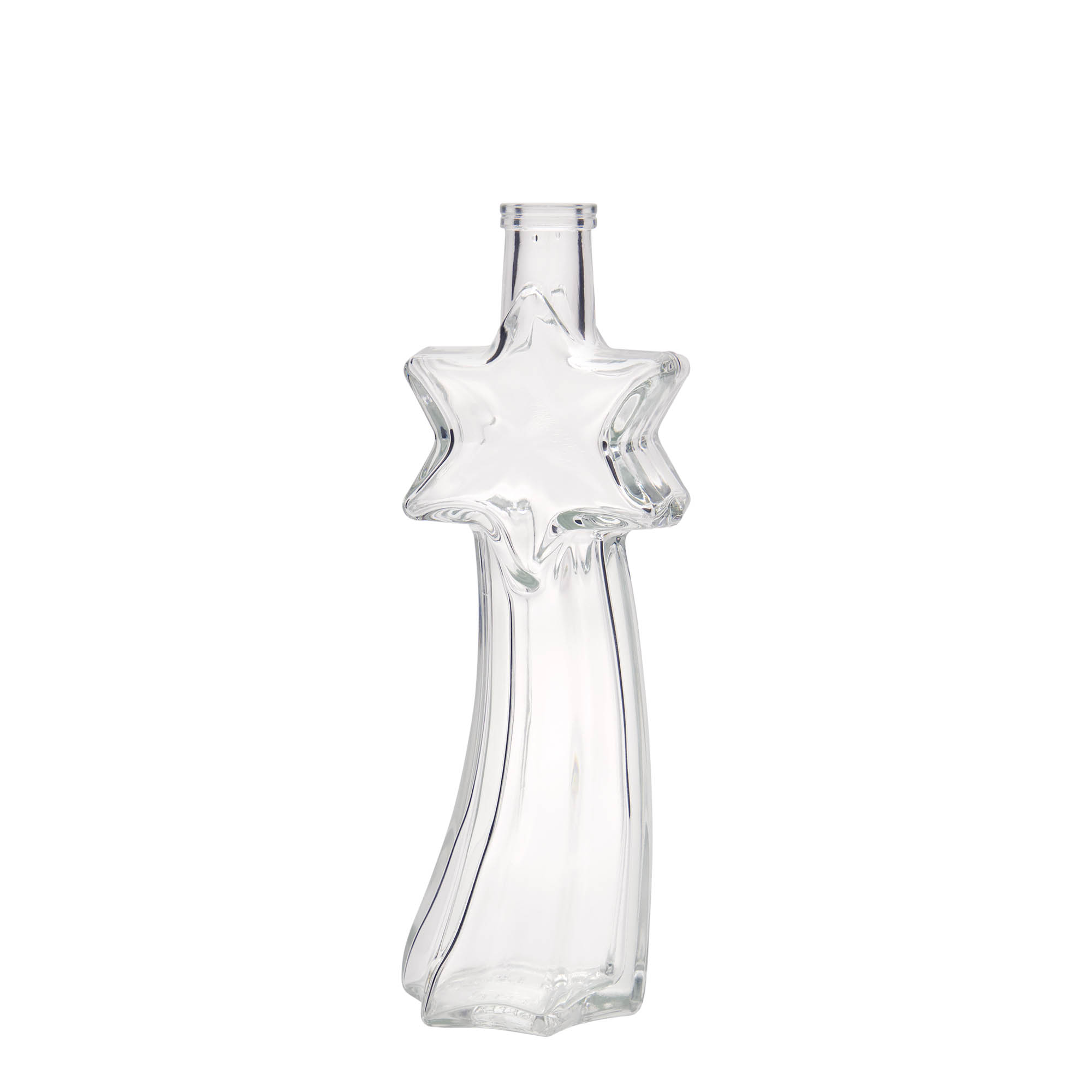 200 ml sklenená fľaša 'Sternschnuppe', hrdlo: korok