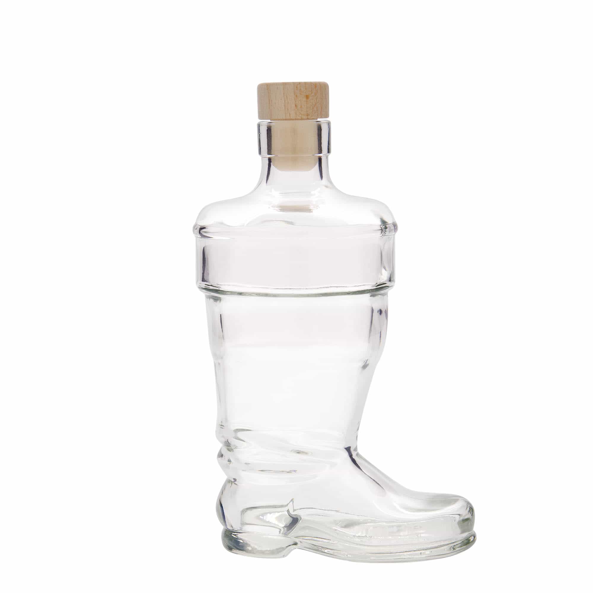 350 ml sklená fľaša „Čižma“, hrdlo: korok