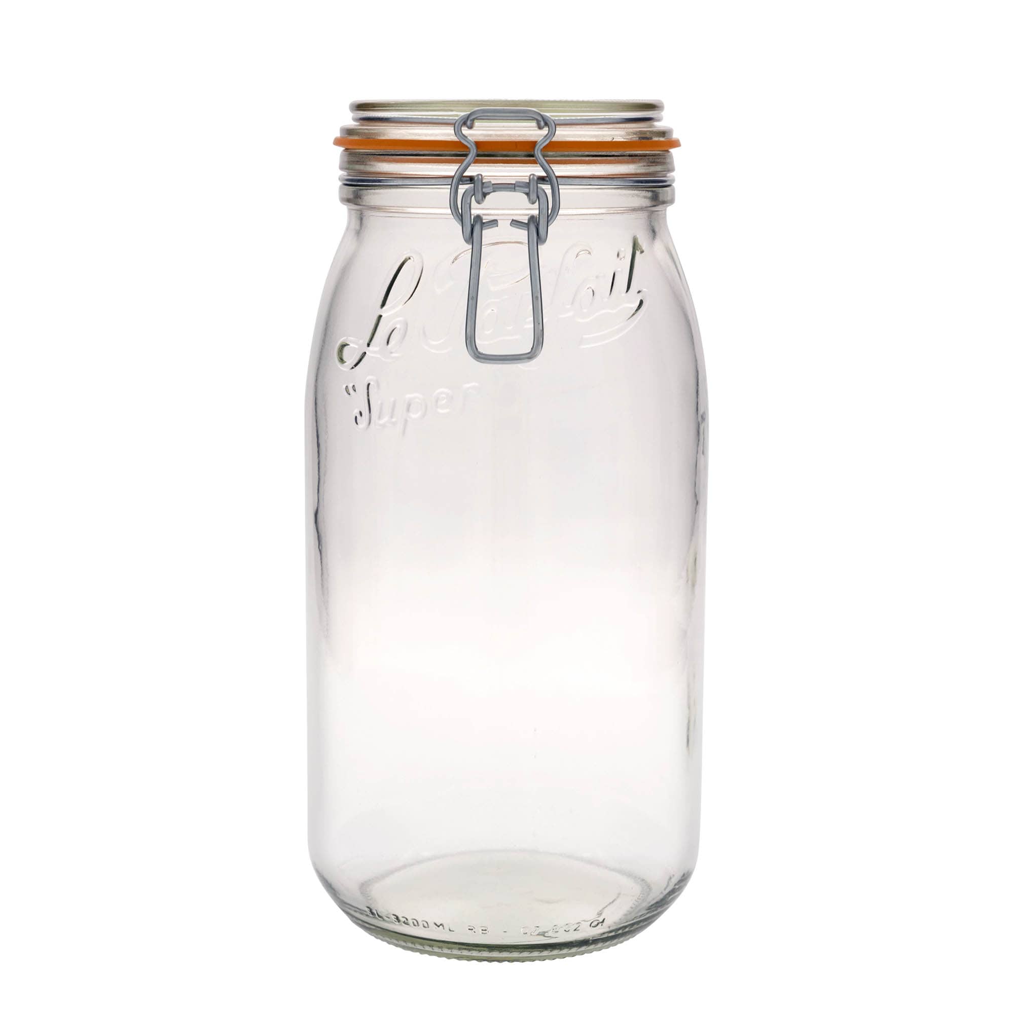 3 000 ml drôtené uzatváracie sklo 'Le Parfait Super Bocal', hrdlo: drôtené uzáver