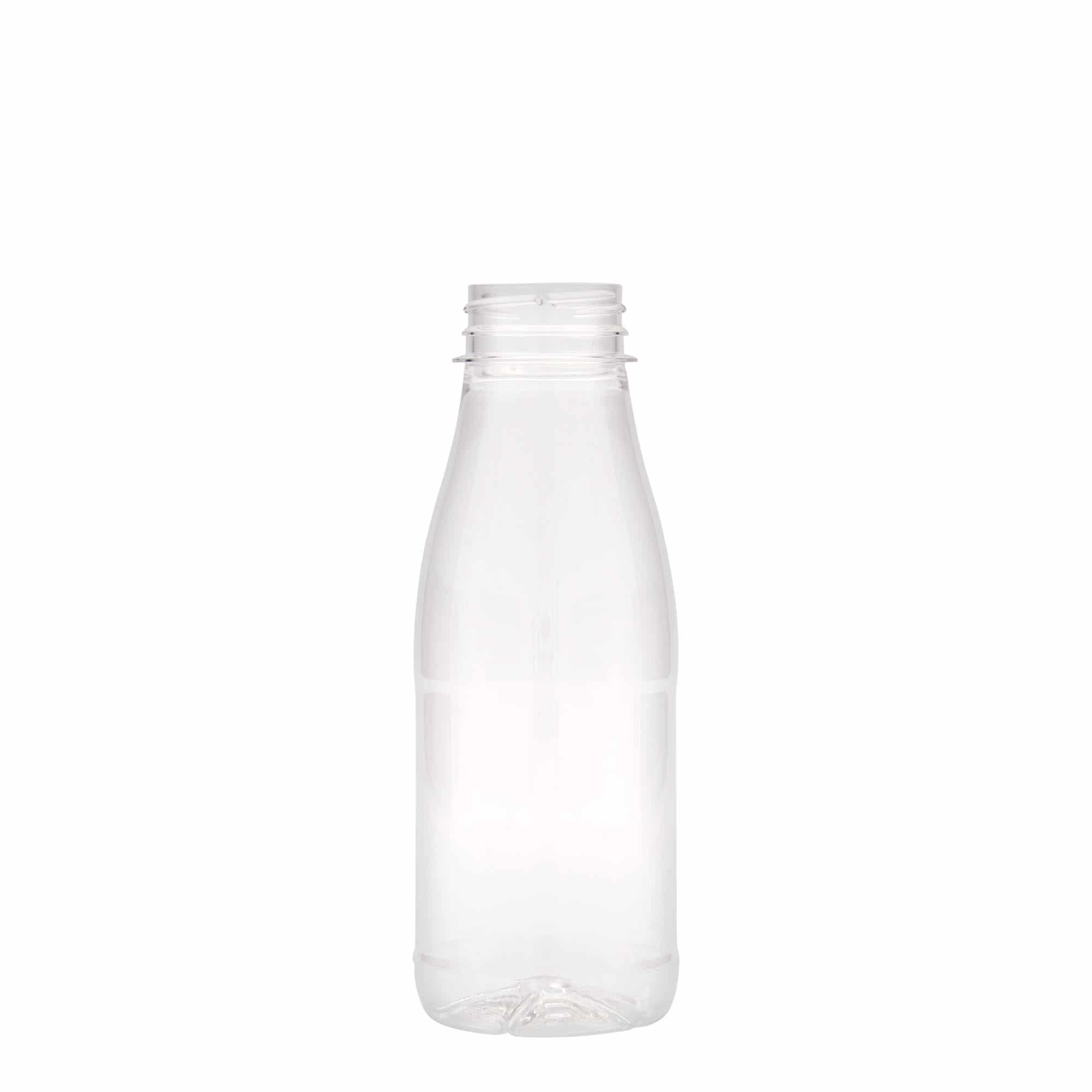 330 ml PET fľaša „Milk and Juice“, plast, hrdlo: 38 mm