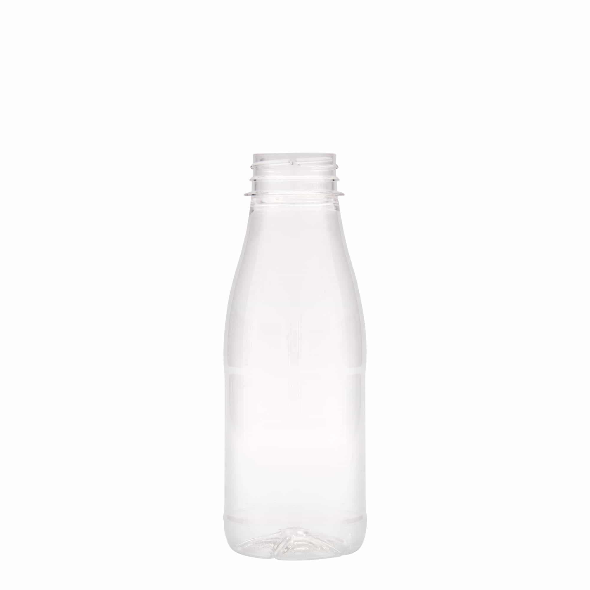 330 ml PET fľaša „Milk and Juice“, plast, hrdlo: 38 mm