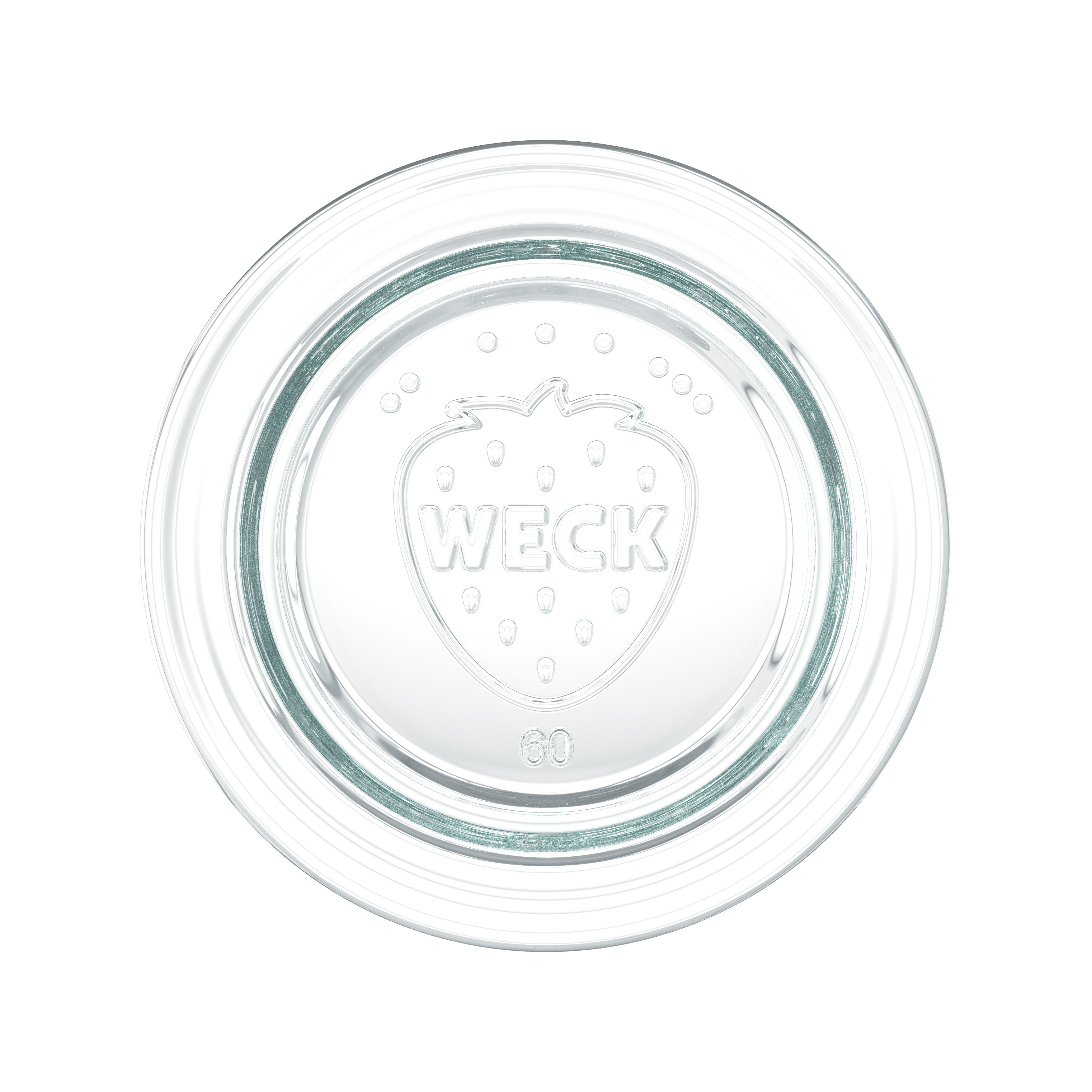 12x 80 ml WECK-pohár typu Sturz so skleneným viečkom RR 60