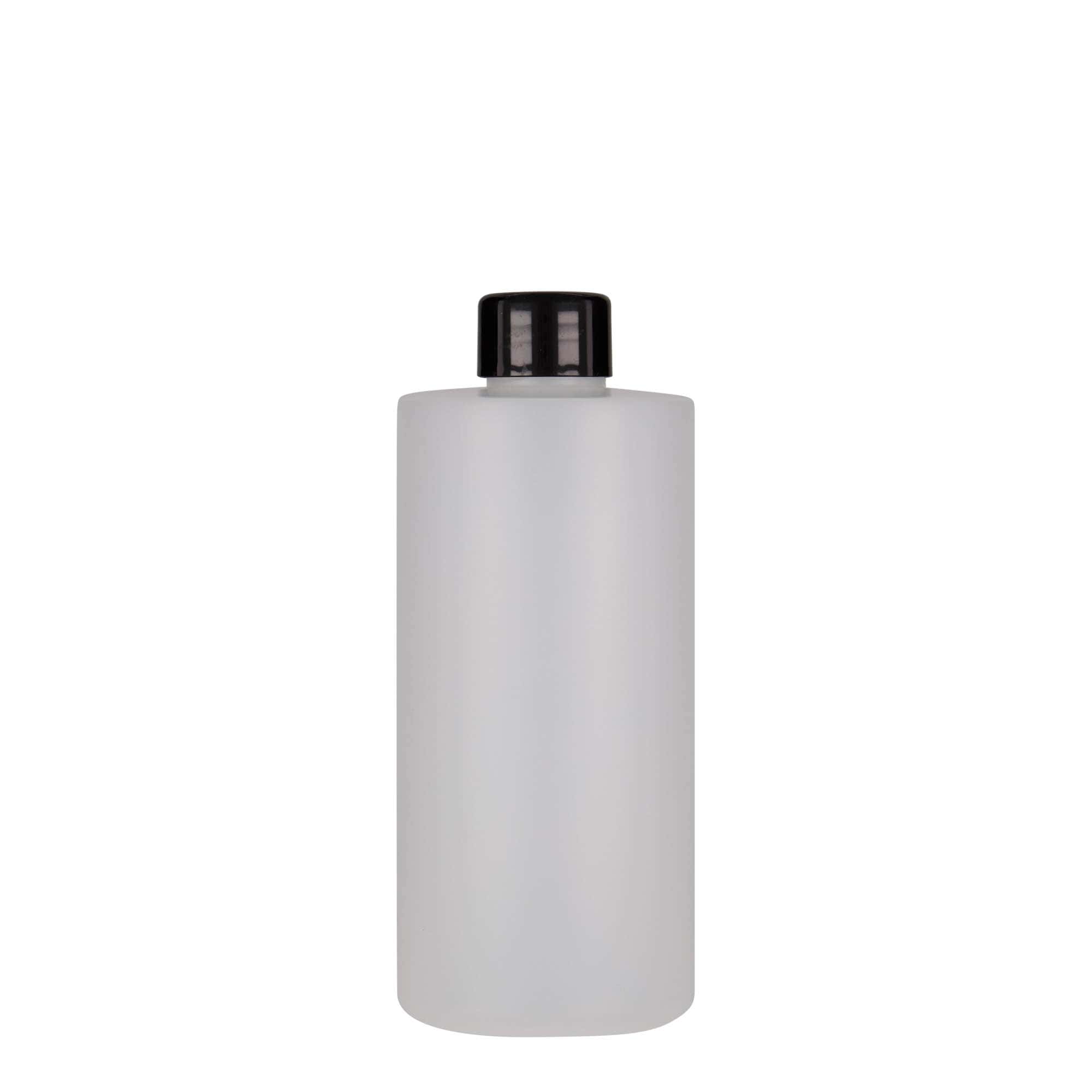 300 ml plastová fľaša „Pípa“, HDPE, biela farba, hrdlo: GPI 24/410